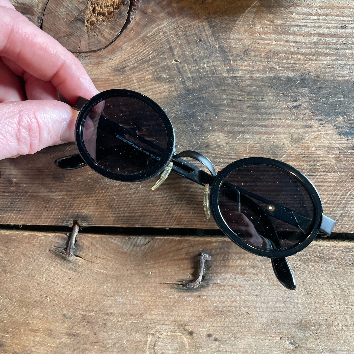 90s Emporio Armani oval sunglasses