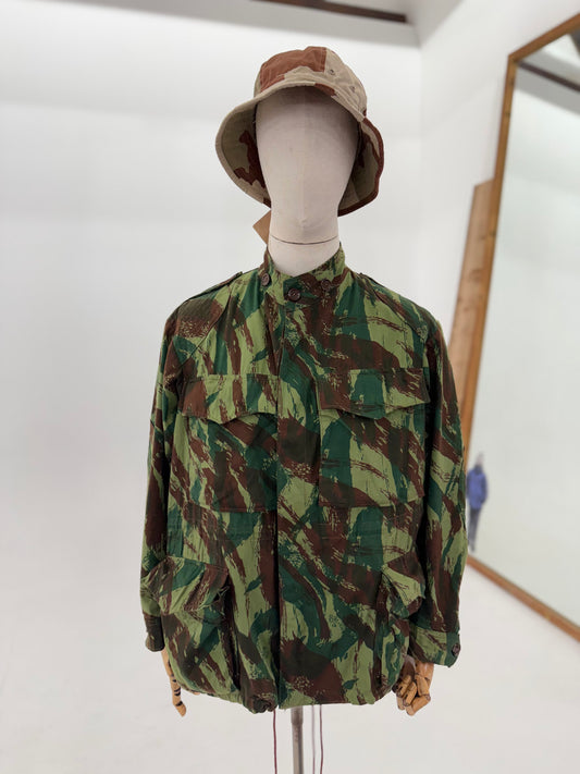 Vintage Portuguese Lizard camo paratrooper smock (size 3 - Large)
