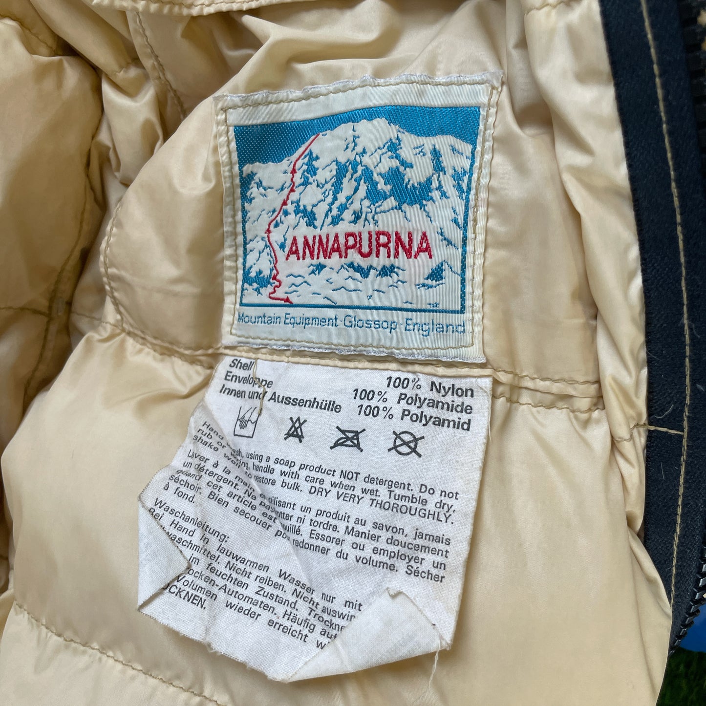 1970s Mountain Equipment Annapurna down jacket (small)