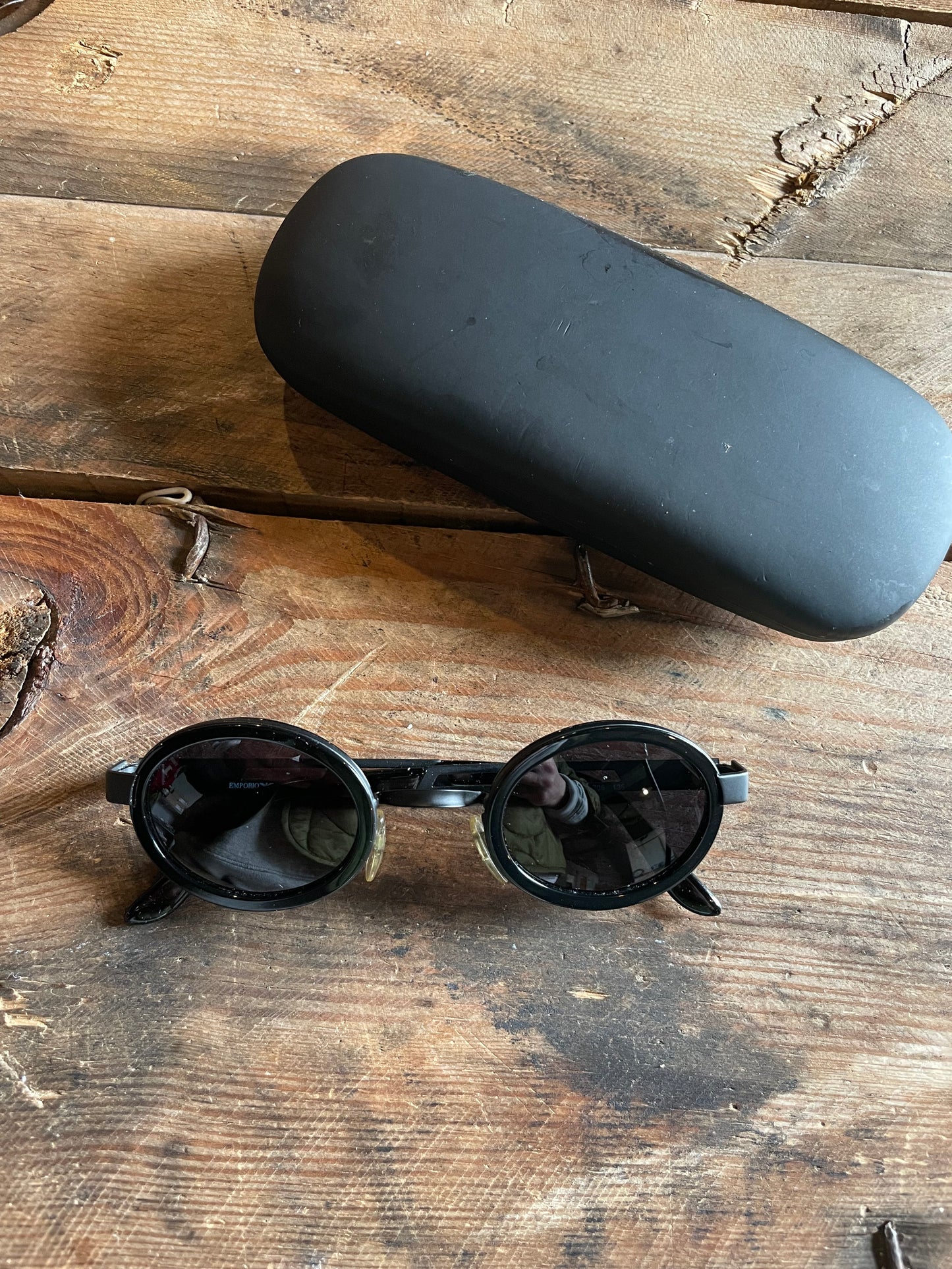 90s Emporio Armani oval sunglasses