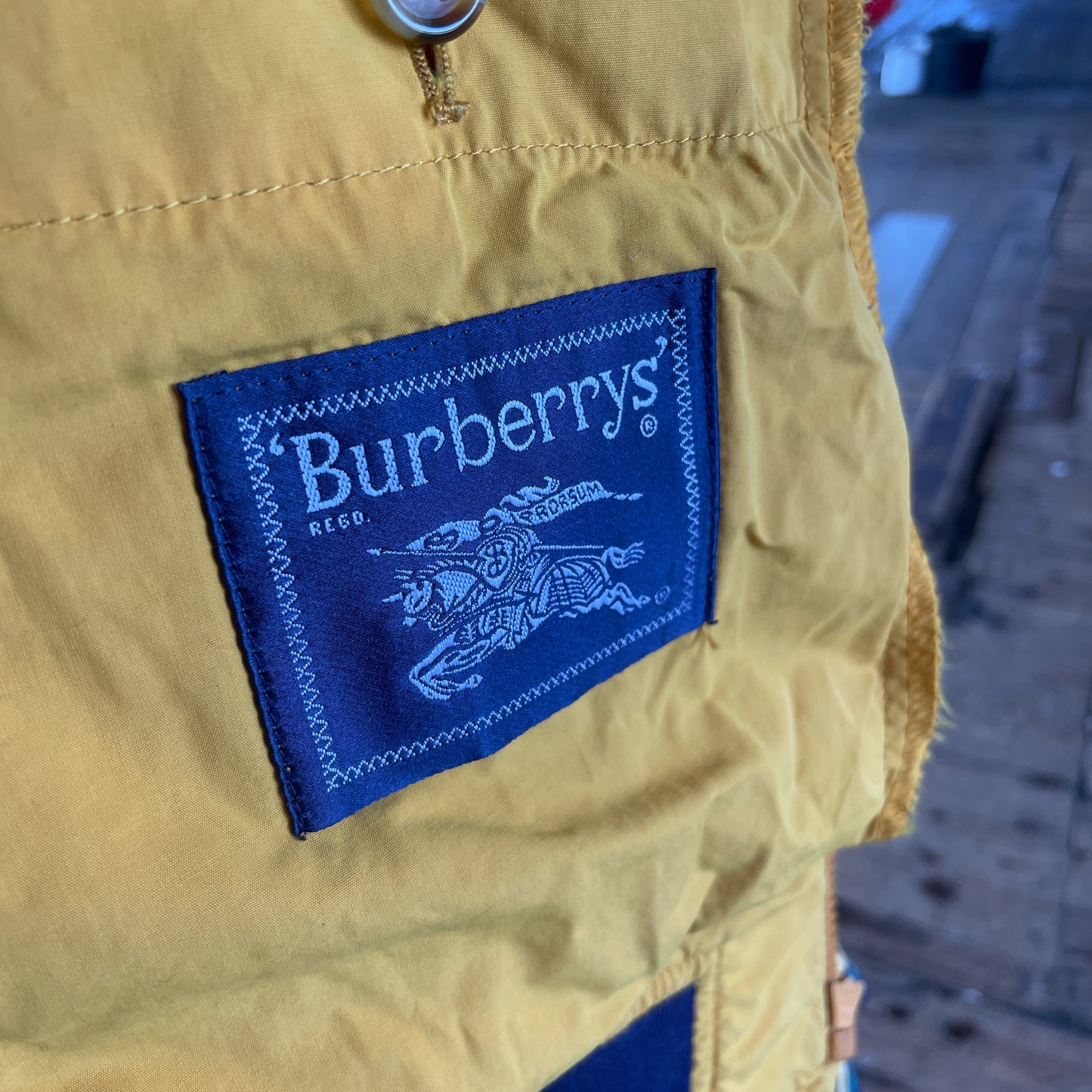 90s Burberrys of London cotton bomber jacket (XL)
