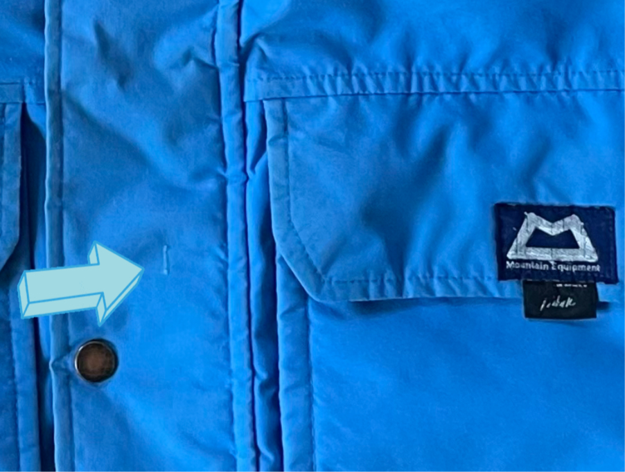 1980s Mountain Equipment Fitzroy Goretex Mountain Parka (M)