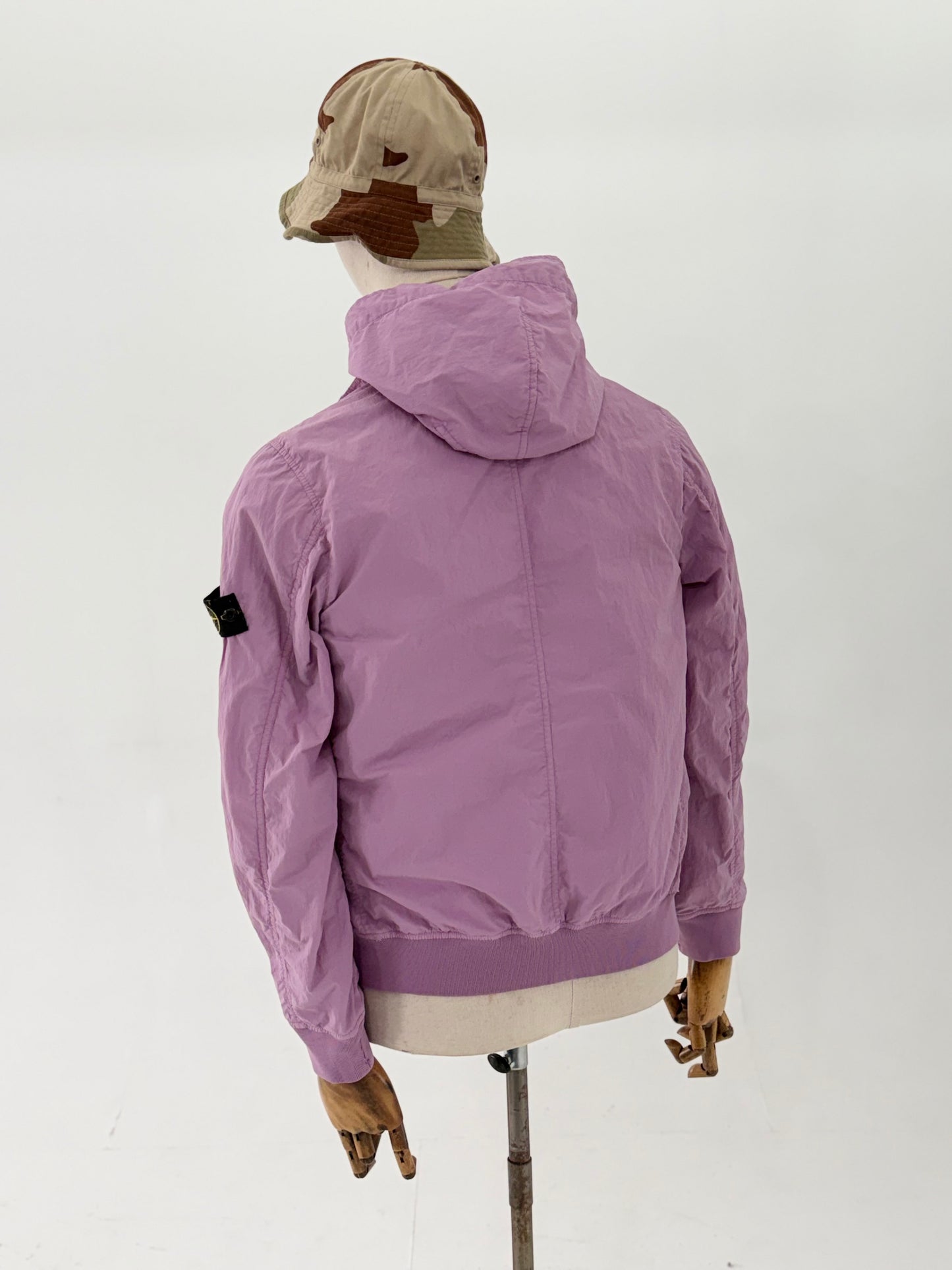 Stone Island Junior crinkle reps jacket (Age 14)