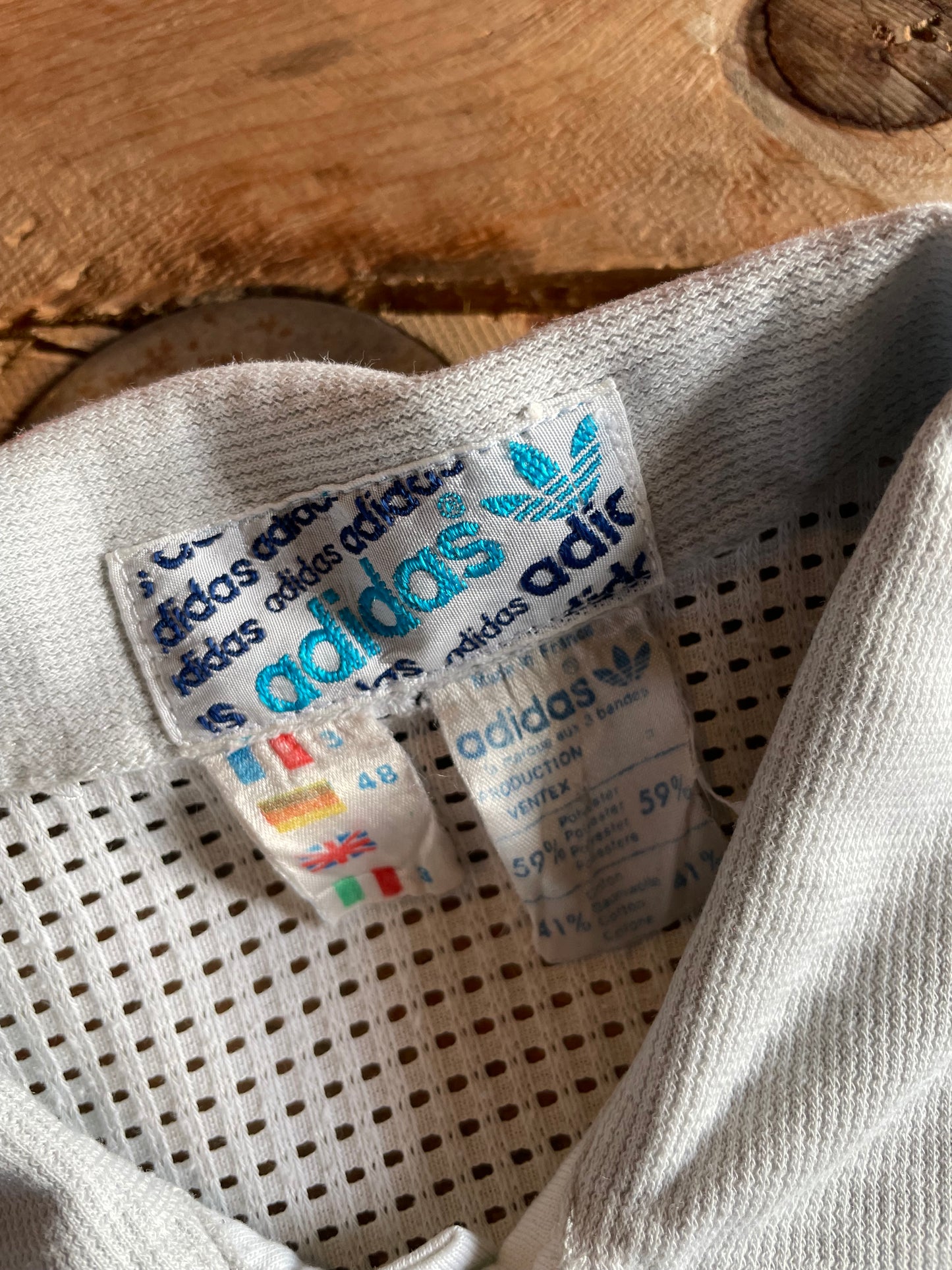 Rare Vintage Adidas Ventex Polo shirt (M)