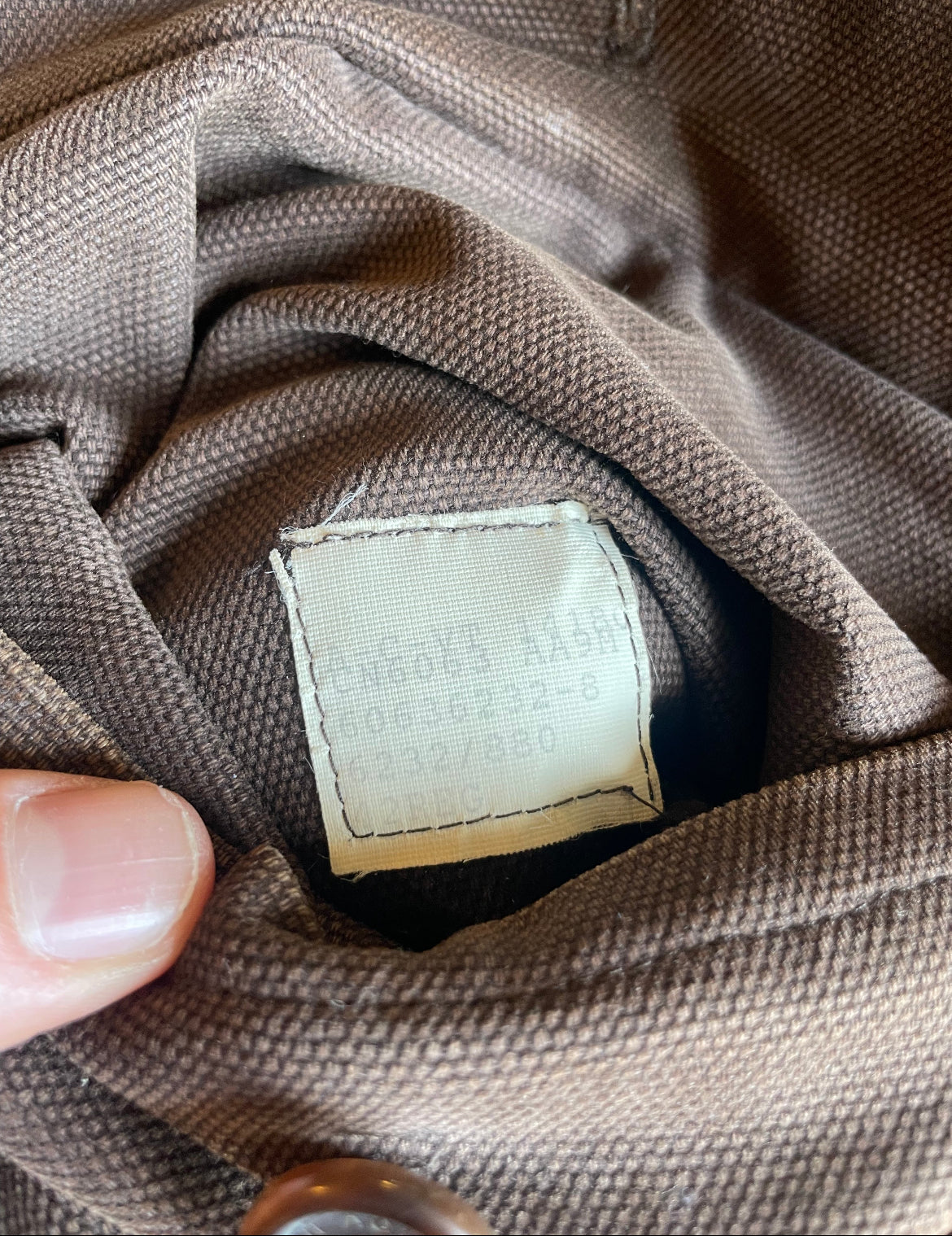 Vintage 00s Aquascutum canvas chore jacket (XXL)