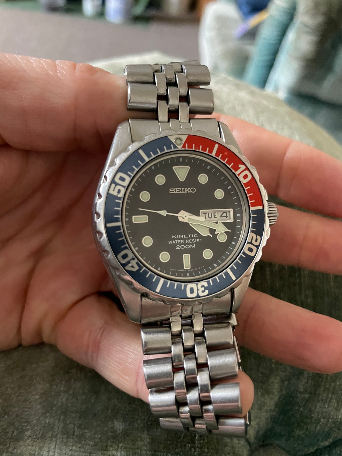 1999 Seiko ‘Pepsi’ Divers watch