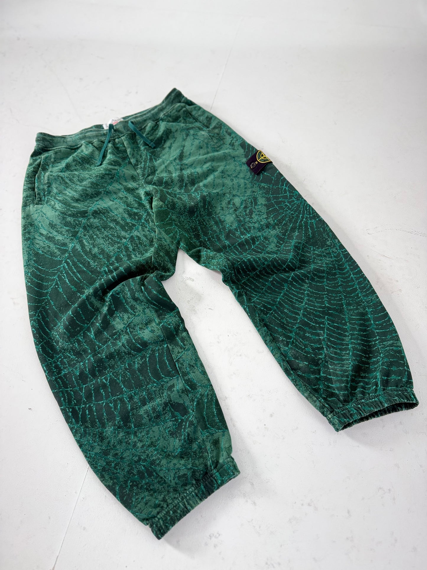 AW23 Stone Island x Supreme Spiderweb sweatpants - Large