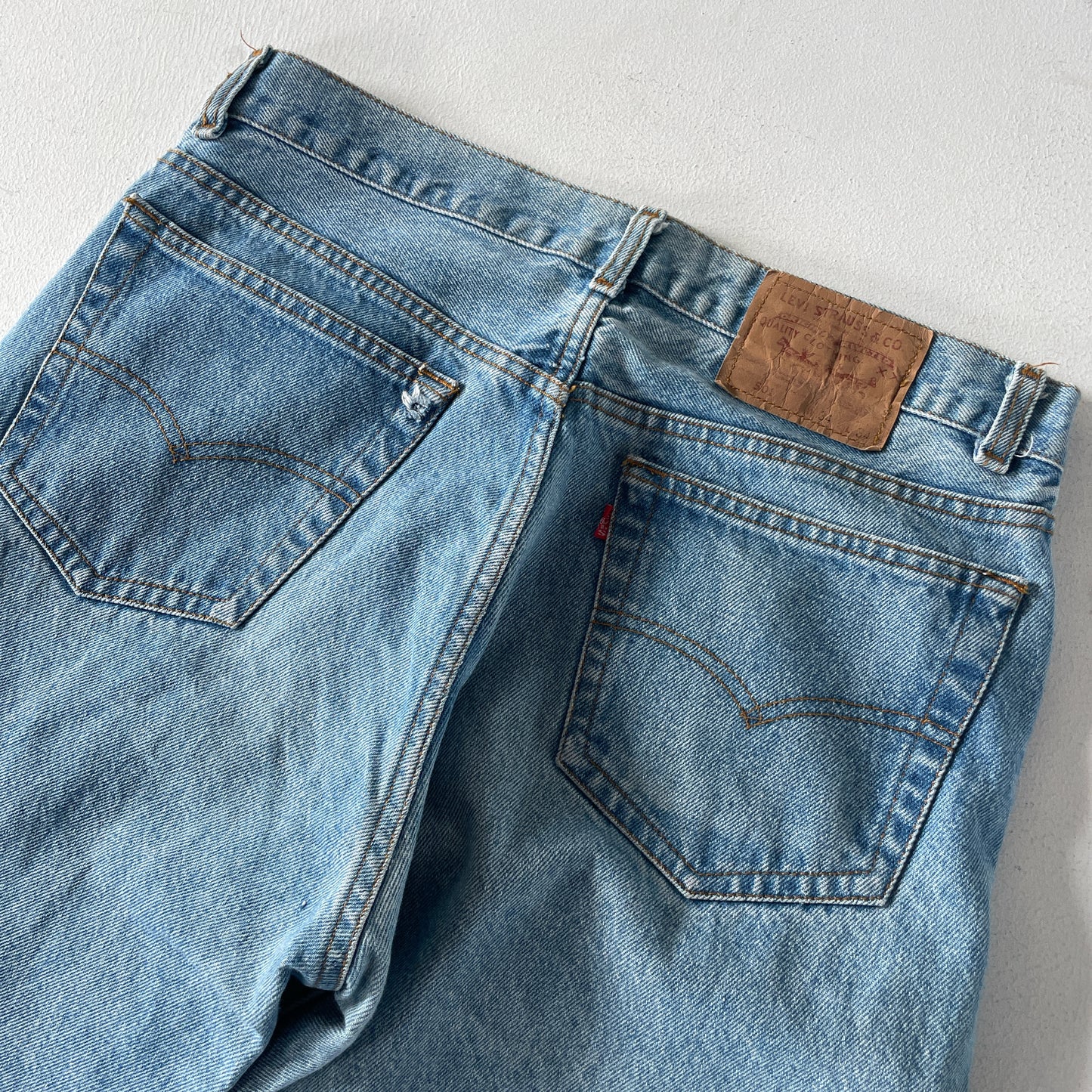Vintage 1991 Levi’s 501 stonewashed jeans 34 x 34