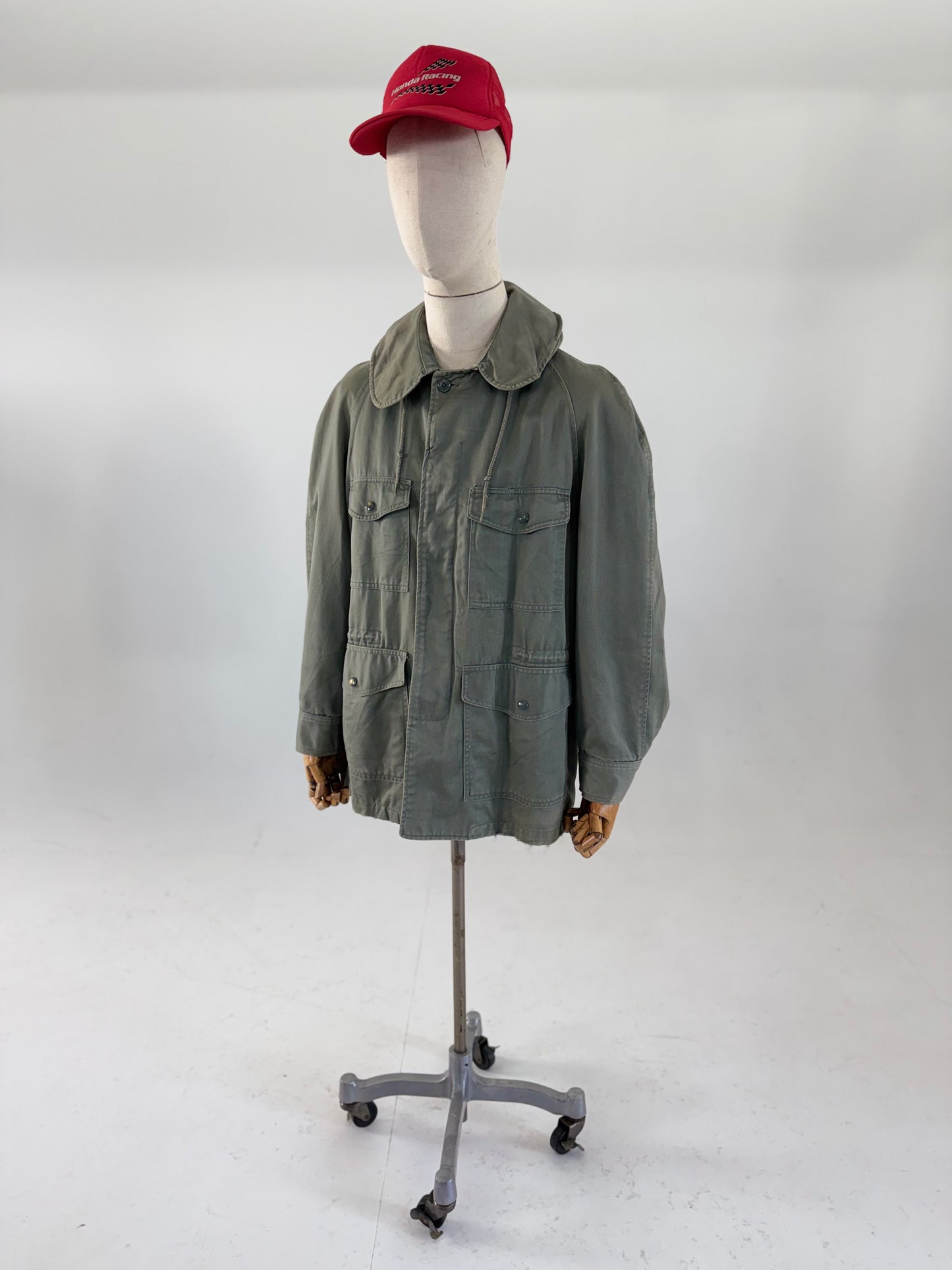 1956 dated U.S Airforce OG-107 Sateen deck jacket - (M)