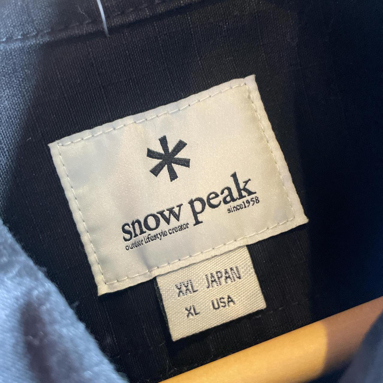 Snow Peak ripstop jacket / overshirt - XL