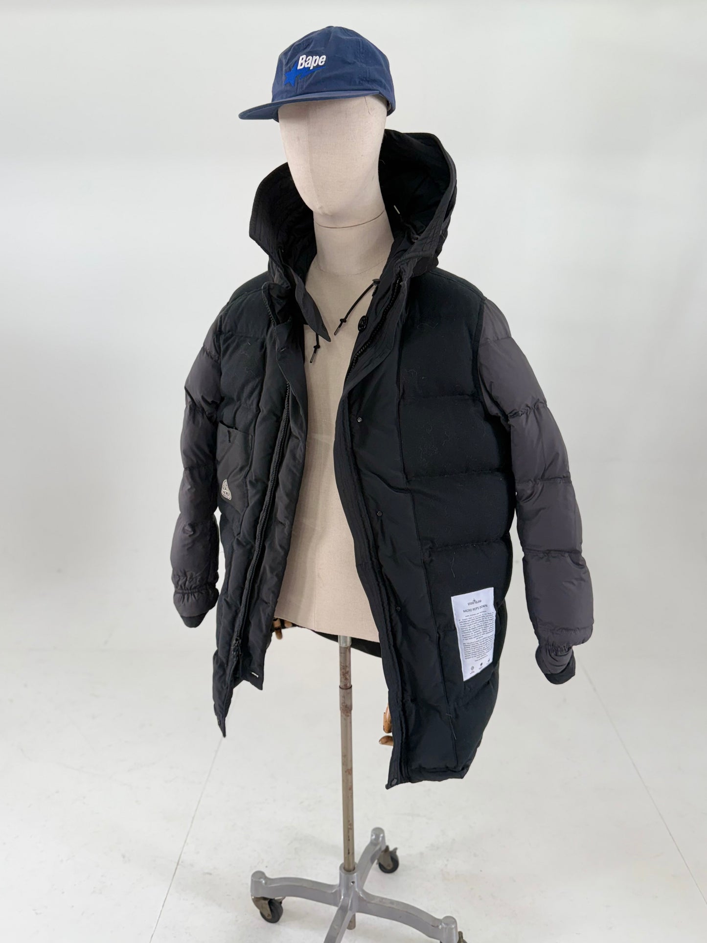 2016 Stone Island Micro Reps Down Parka - XL