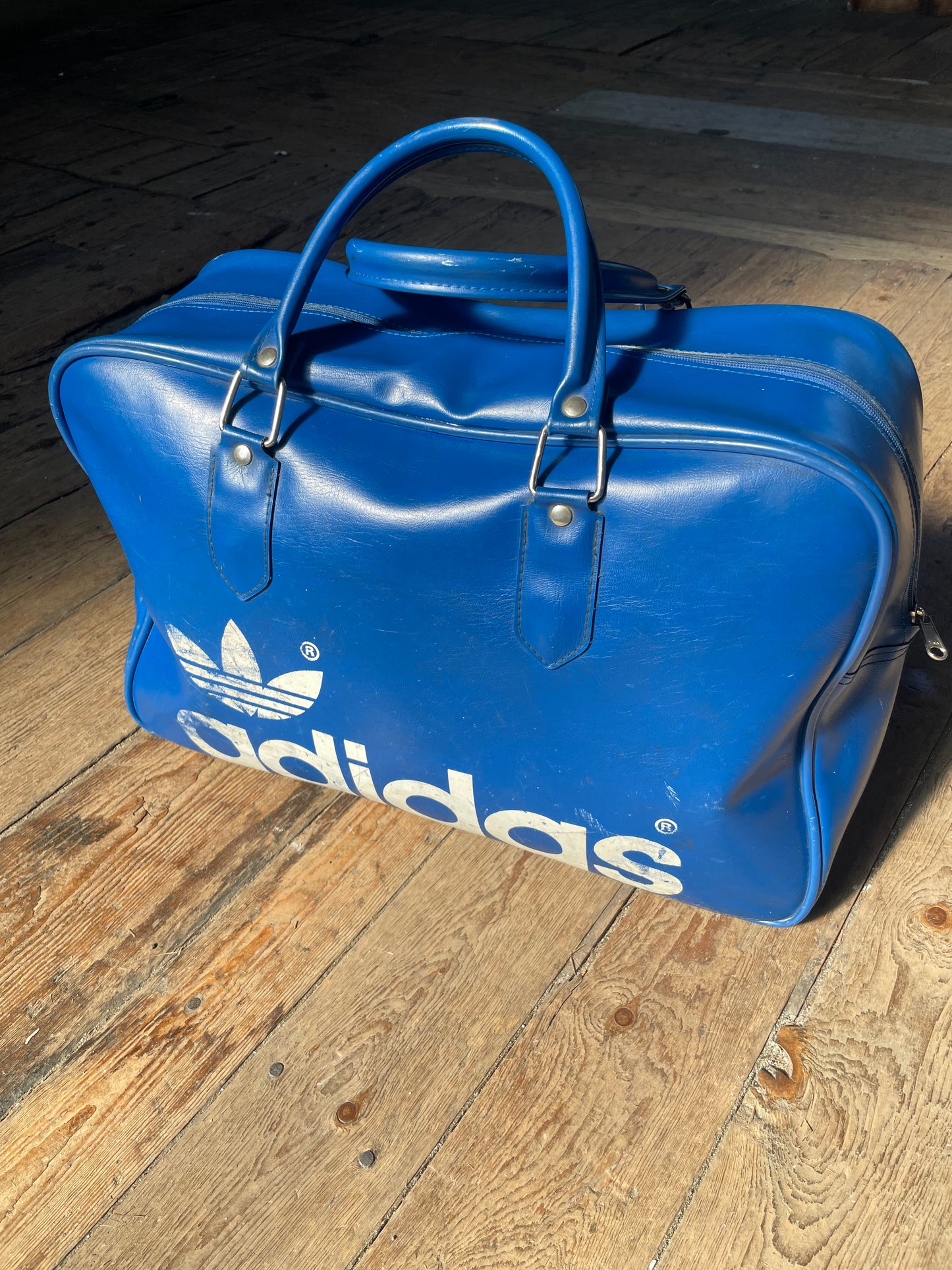 1970s Adidas Peter Black holdall