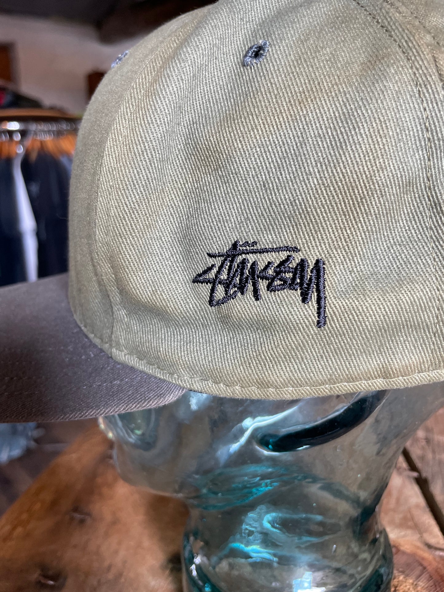 90s Stussy Capz snapback cap (one)