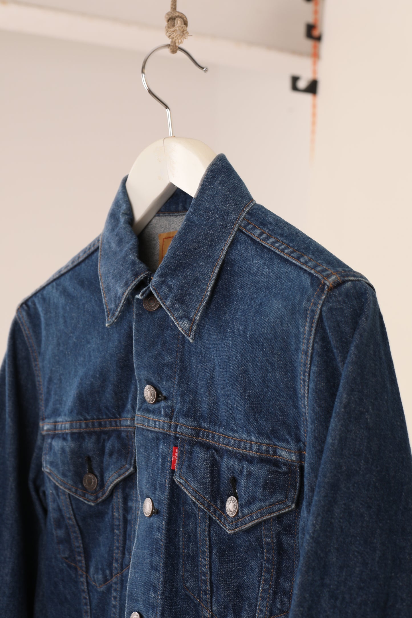 90s Levi's Type 3 denim trucker jacket size 38" Japanese Issue