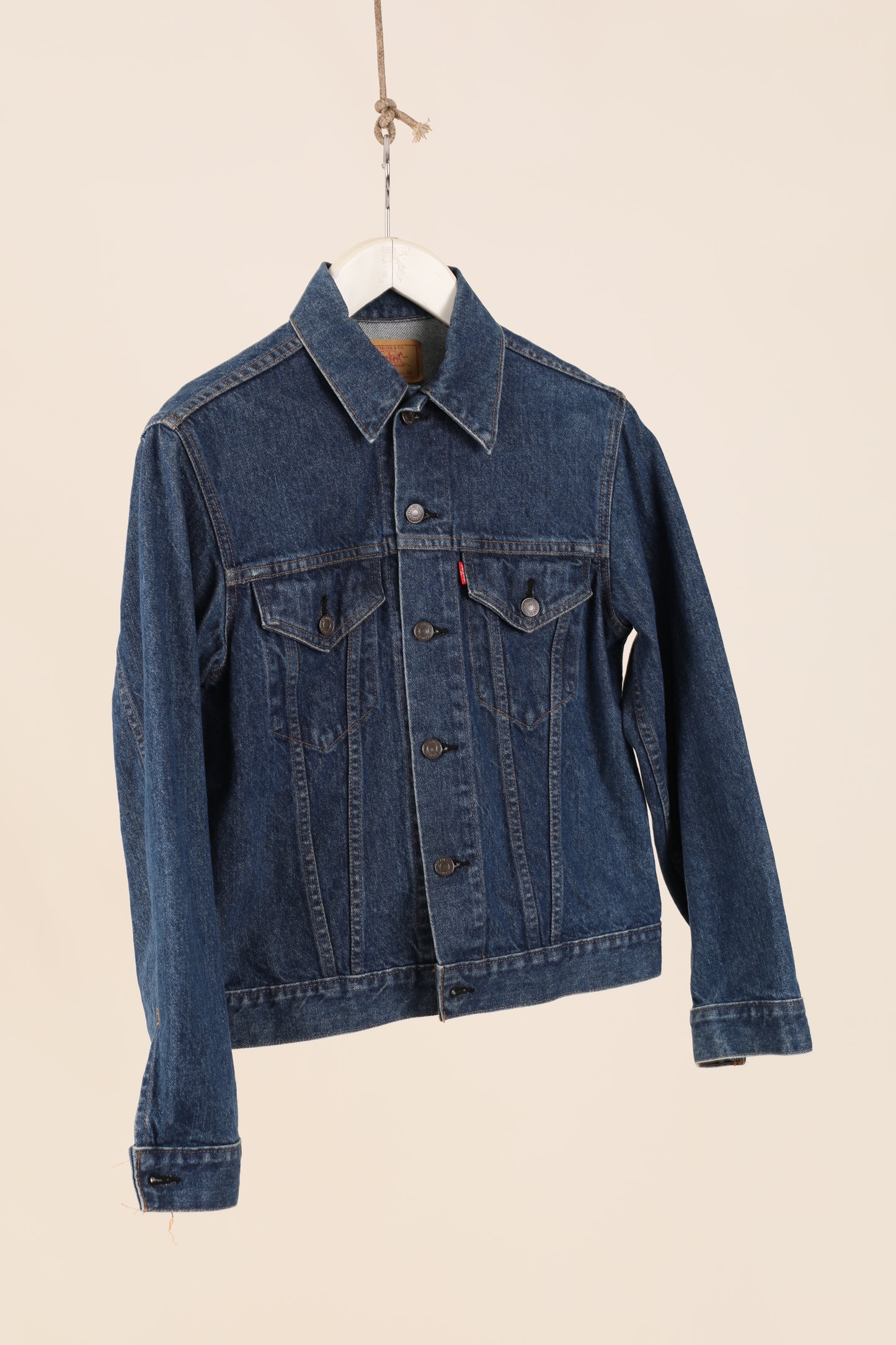 90s Levi's Type 3 denim trucker jacket size 38" Japanese Issue