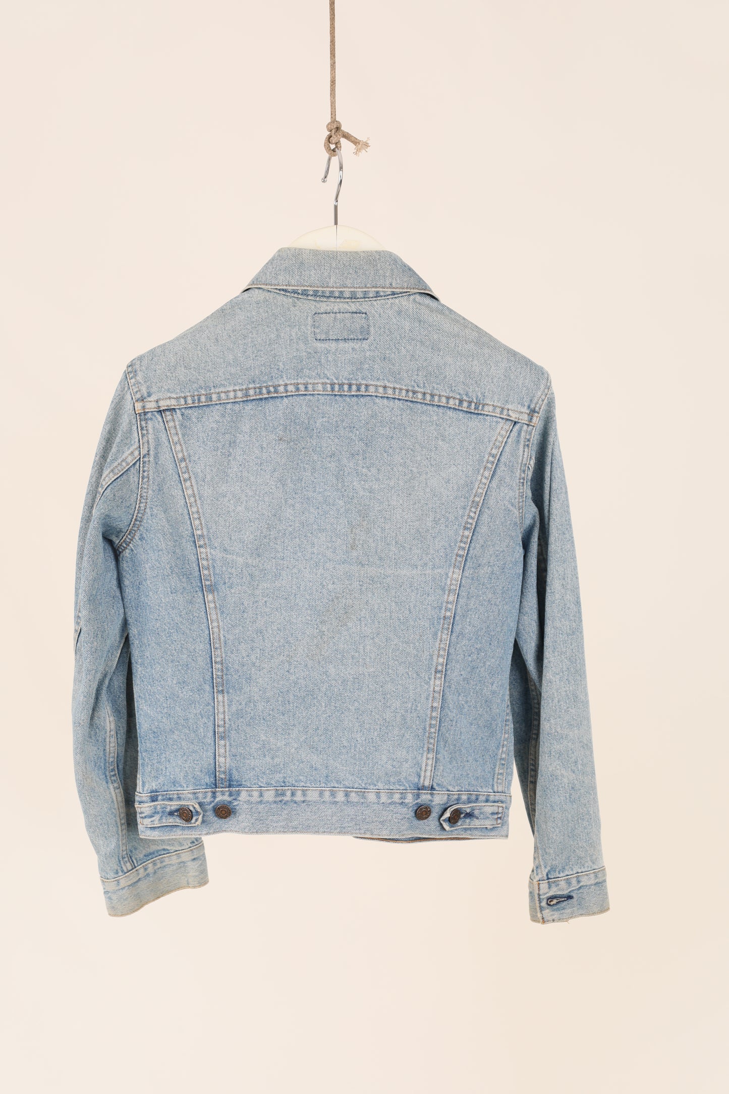 Early 80s Levi's type 3 denim trucker jacket - size 38"