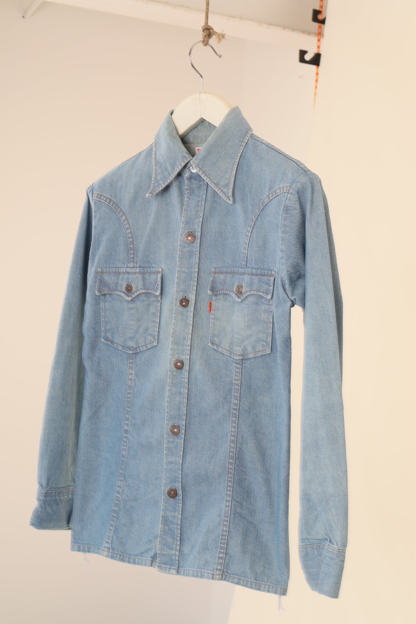 1970s Levi's orange tab western shirt - Made in USA