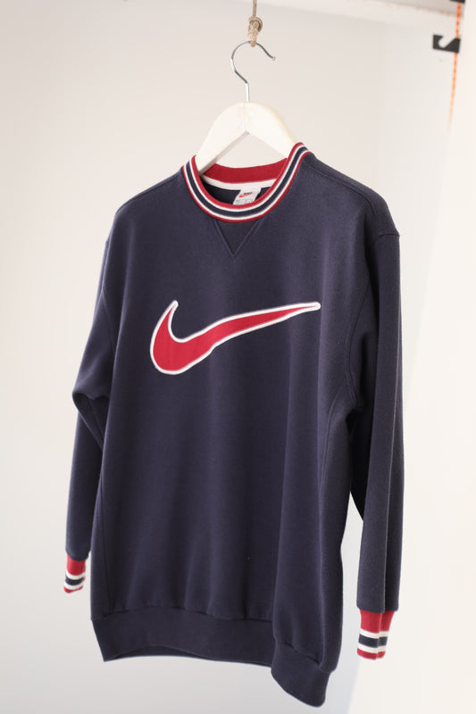 90s Nike Big swoosh logo sweatshirt