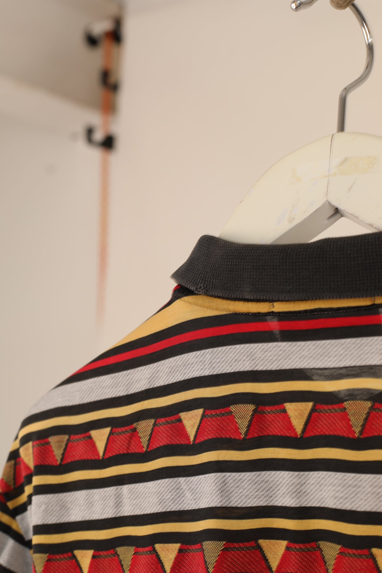 Vintage Missoni aztec pattern polo t-shirt
