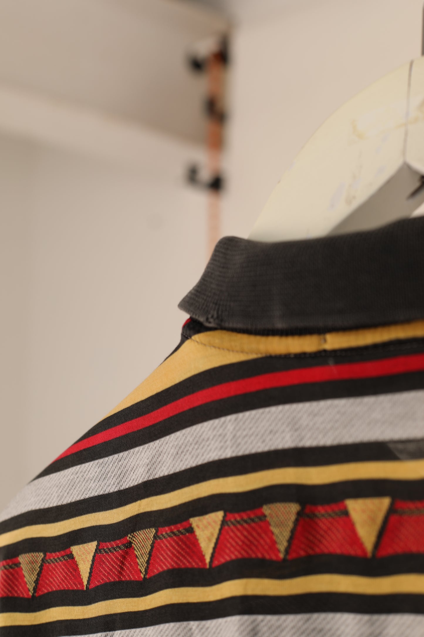 Vintage Missoni aztec pattern polo t-shirt
