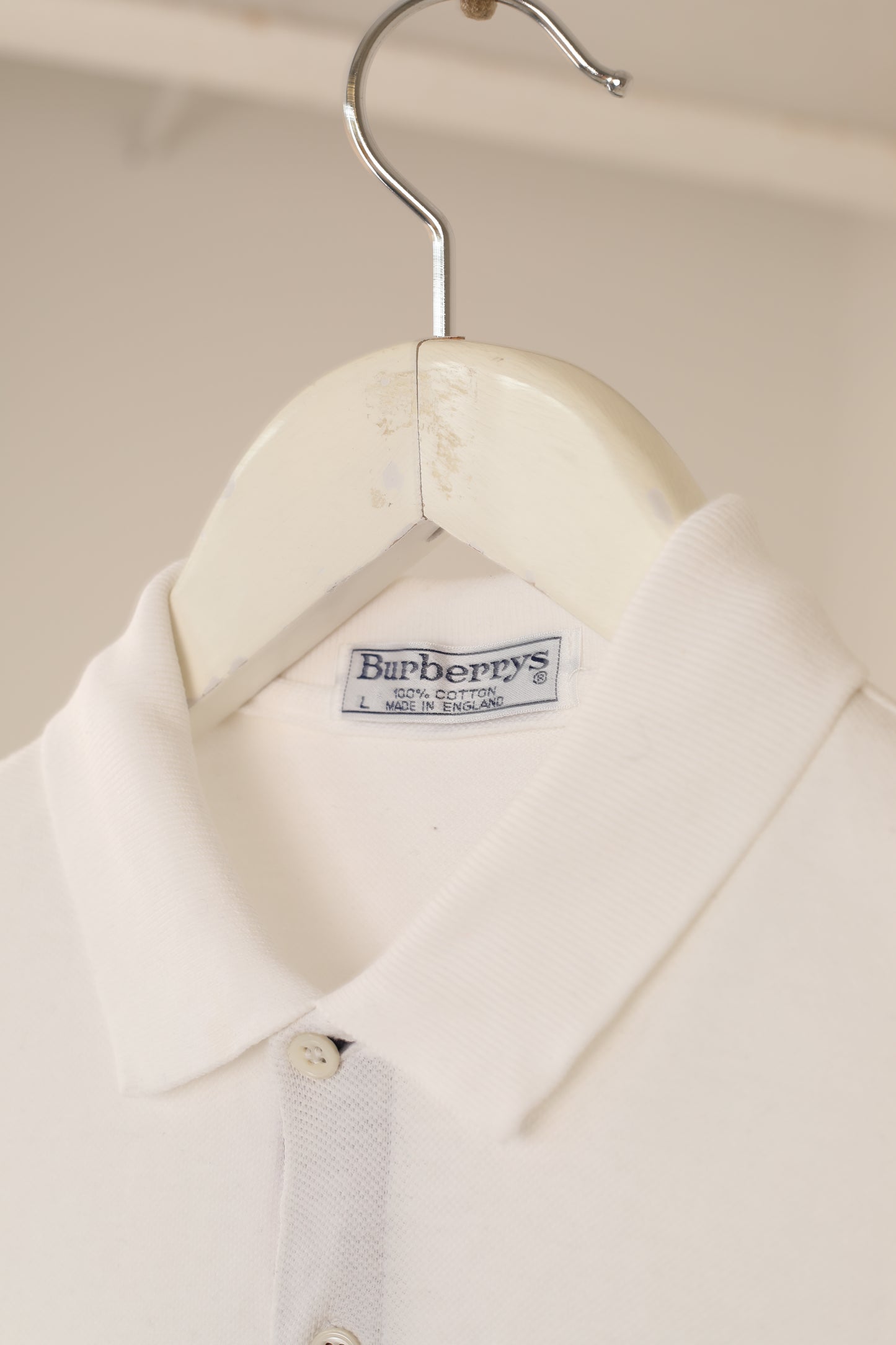 Vintage 90s Burberrys of London polo shirt
