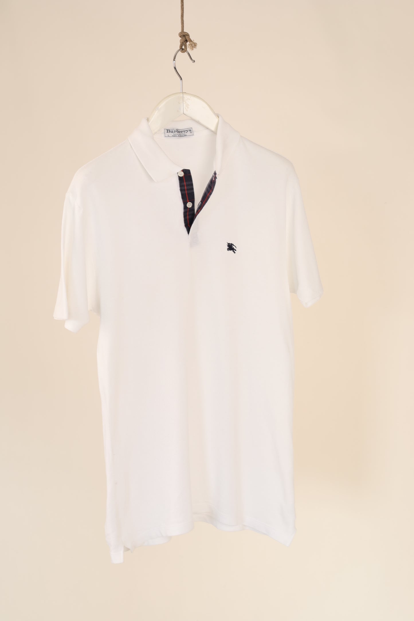 Vintage 90s Burberrys of London polo shirt