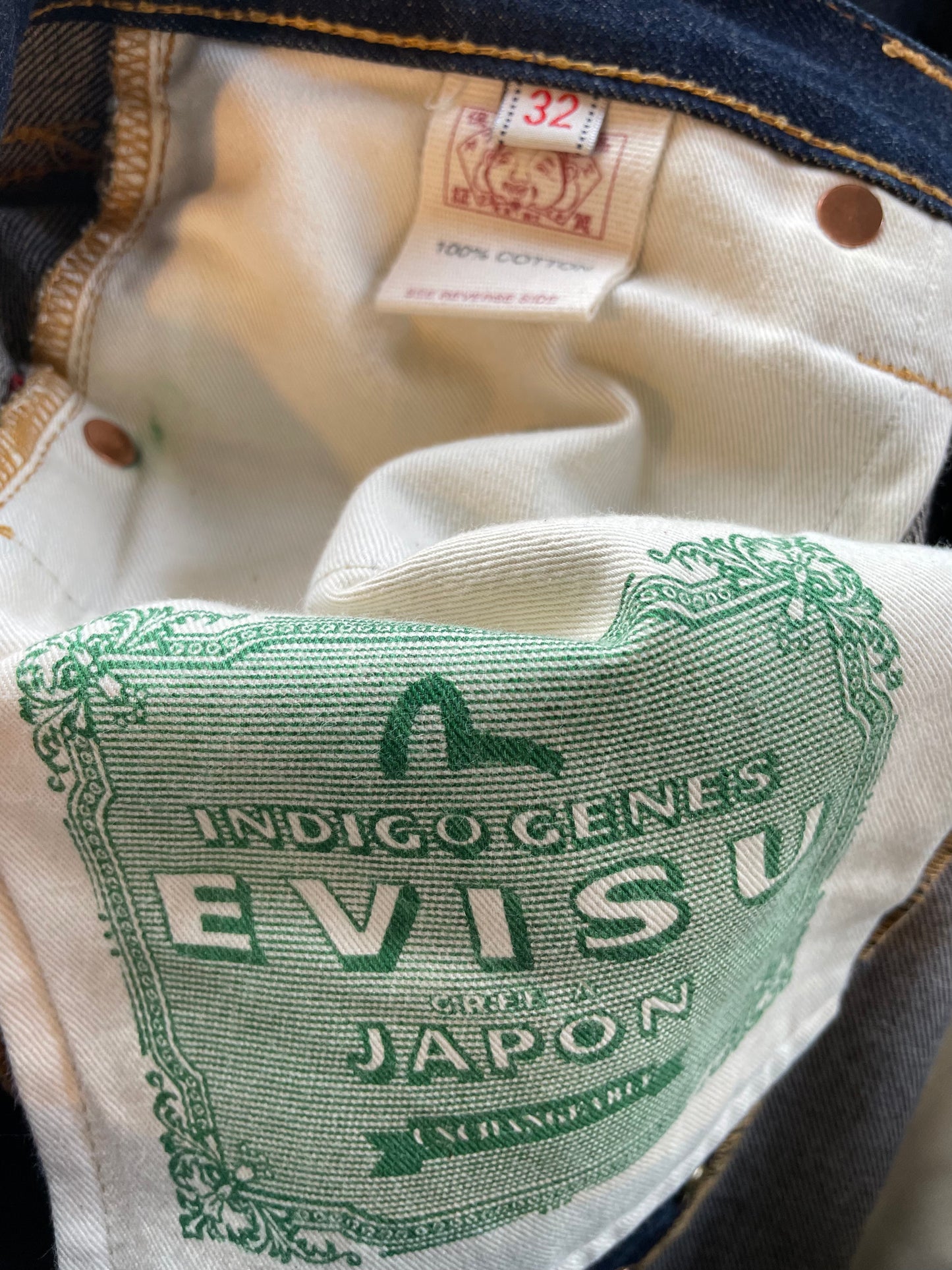 Evisu No_2 Lot 0001 Selvedge Denim