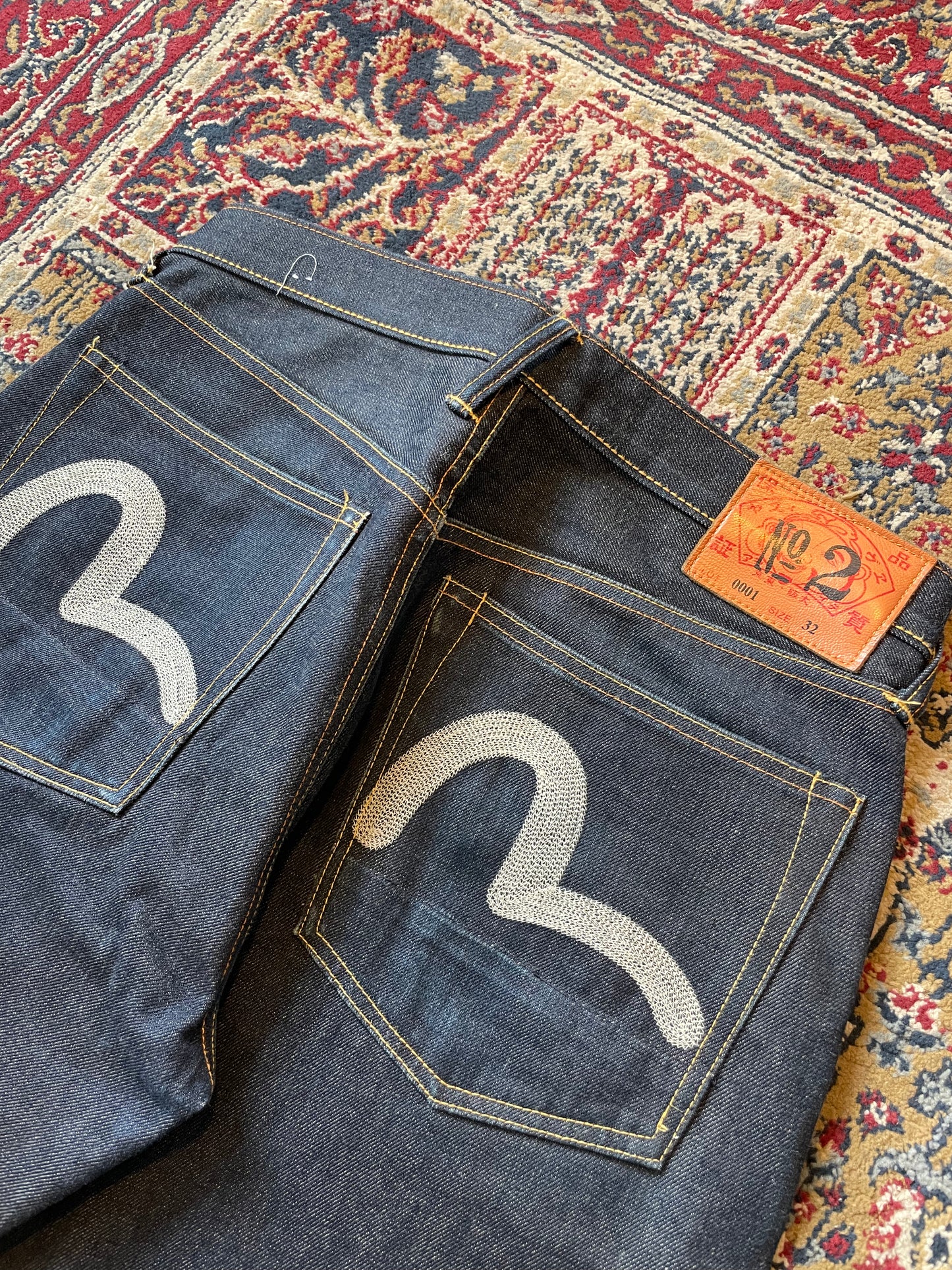 Evisu No_2 Lot 0001 Selvedge Denim jeans