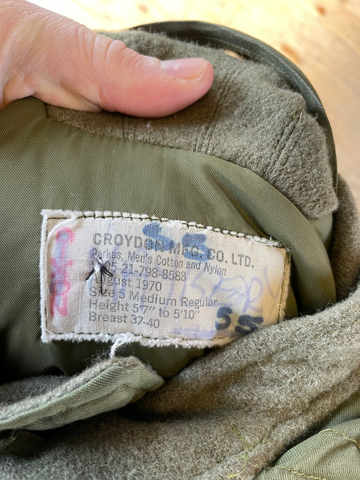 1970 Canadian Extreme Cold Weather parka
