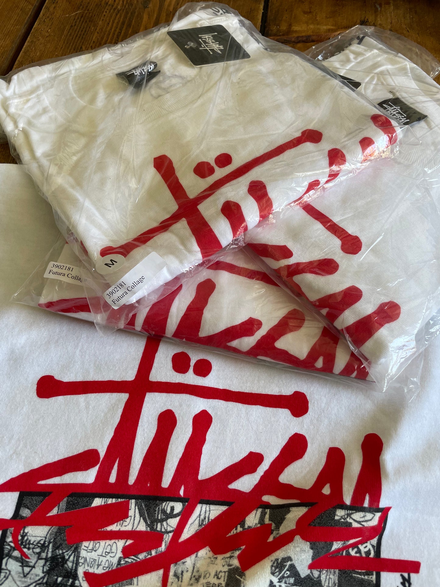 Stussy X Futura Achieves Collage Tshirt (M)