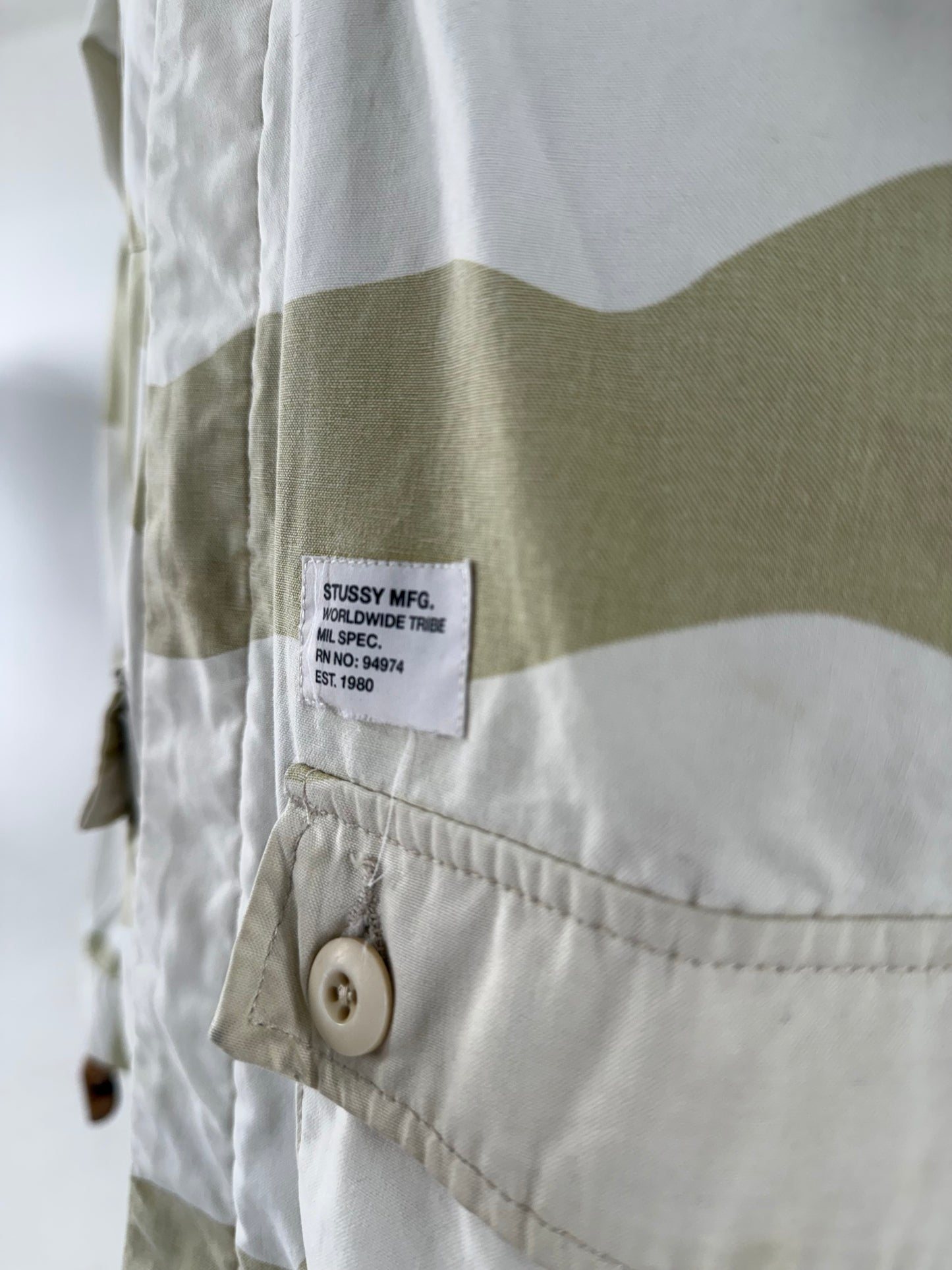 Stussy MFG camo jungle jacket (Medium)