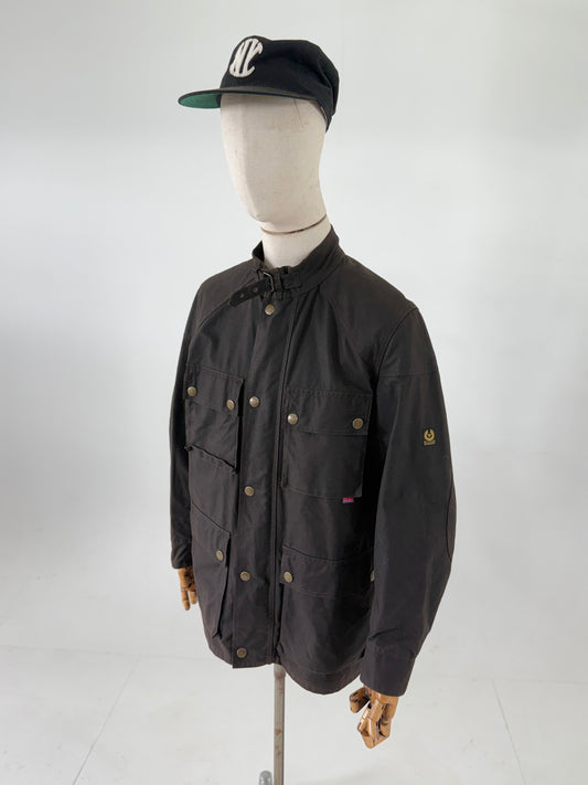 Vintage Belstaff Roadmaster waxed jacket (Medium)