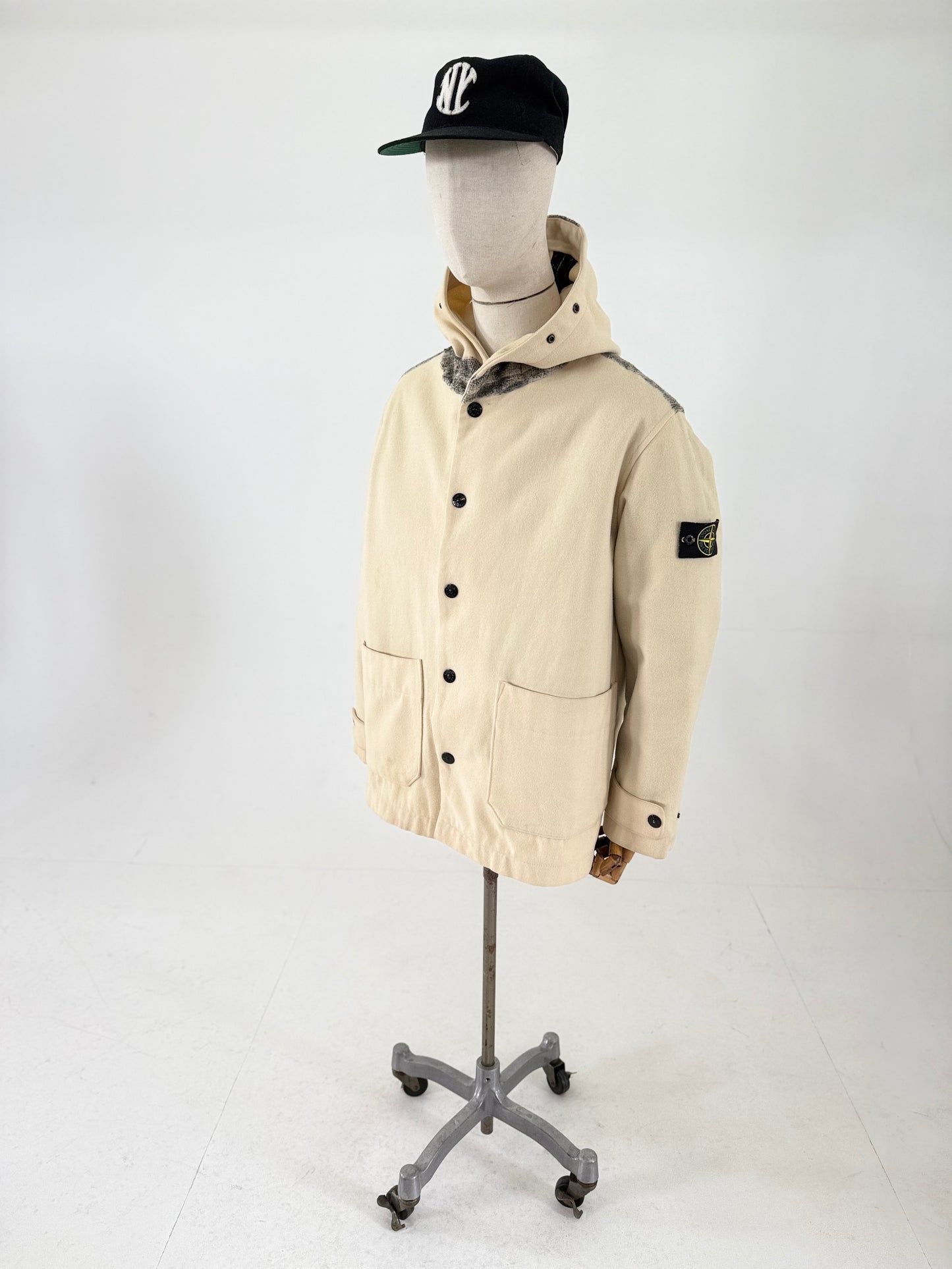 AW00 Stone Island Wool jacket (Medium)