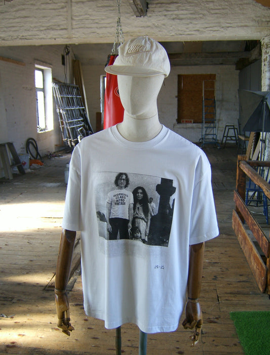 Working Class Hero Lennon Tshirt