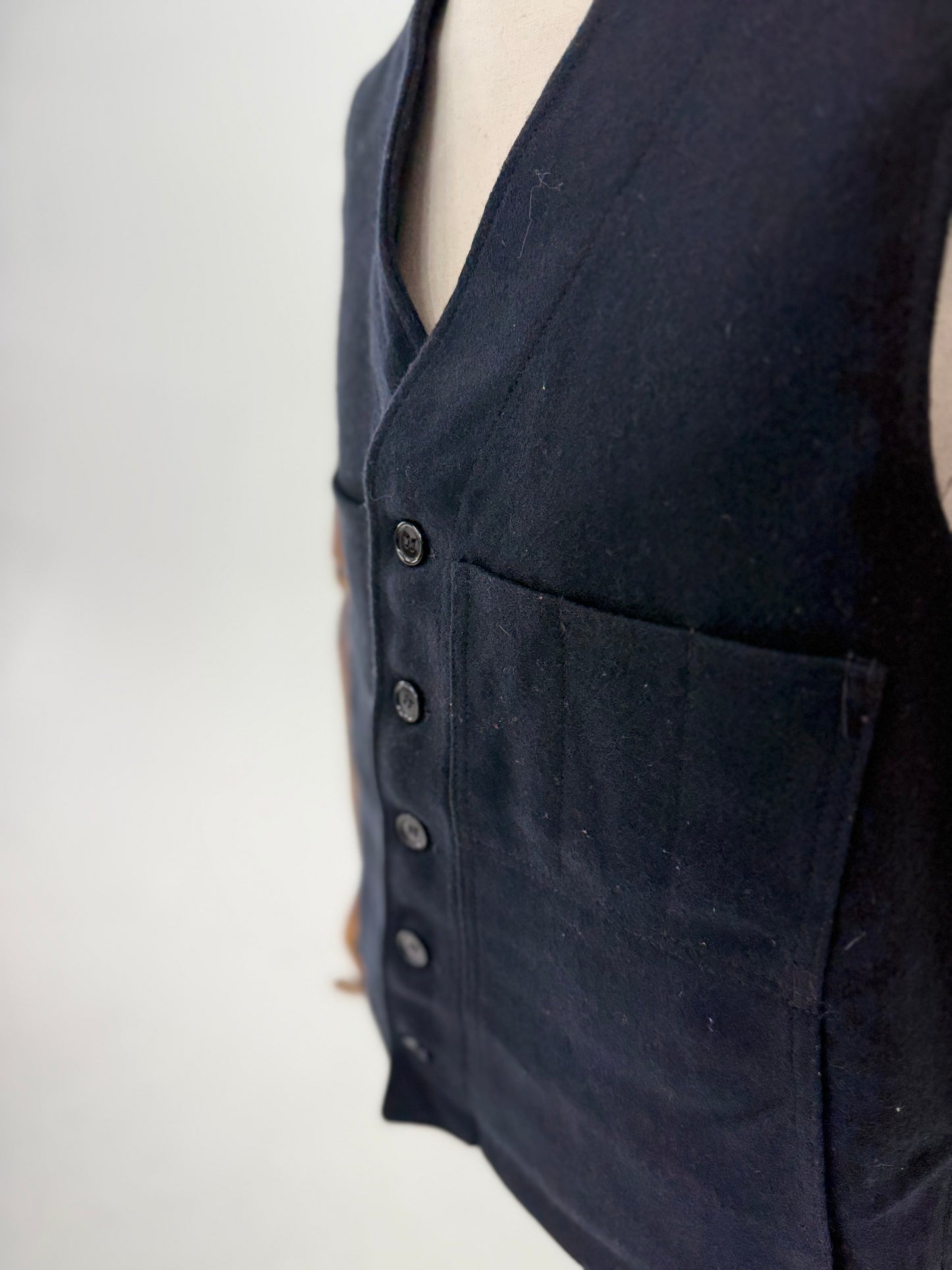 Vintage Filson Mackinaw wool vest - 44”