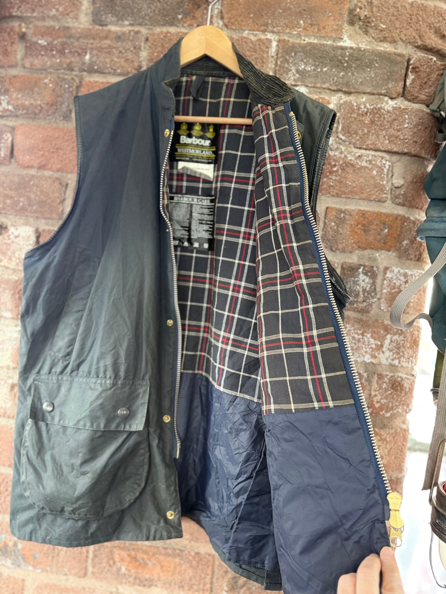 Vintage 1995 Barbour Westmoorland Gilet Vest XL