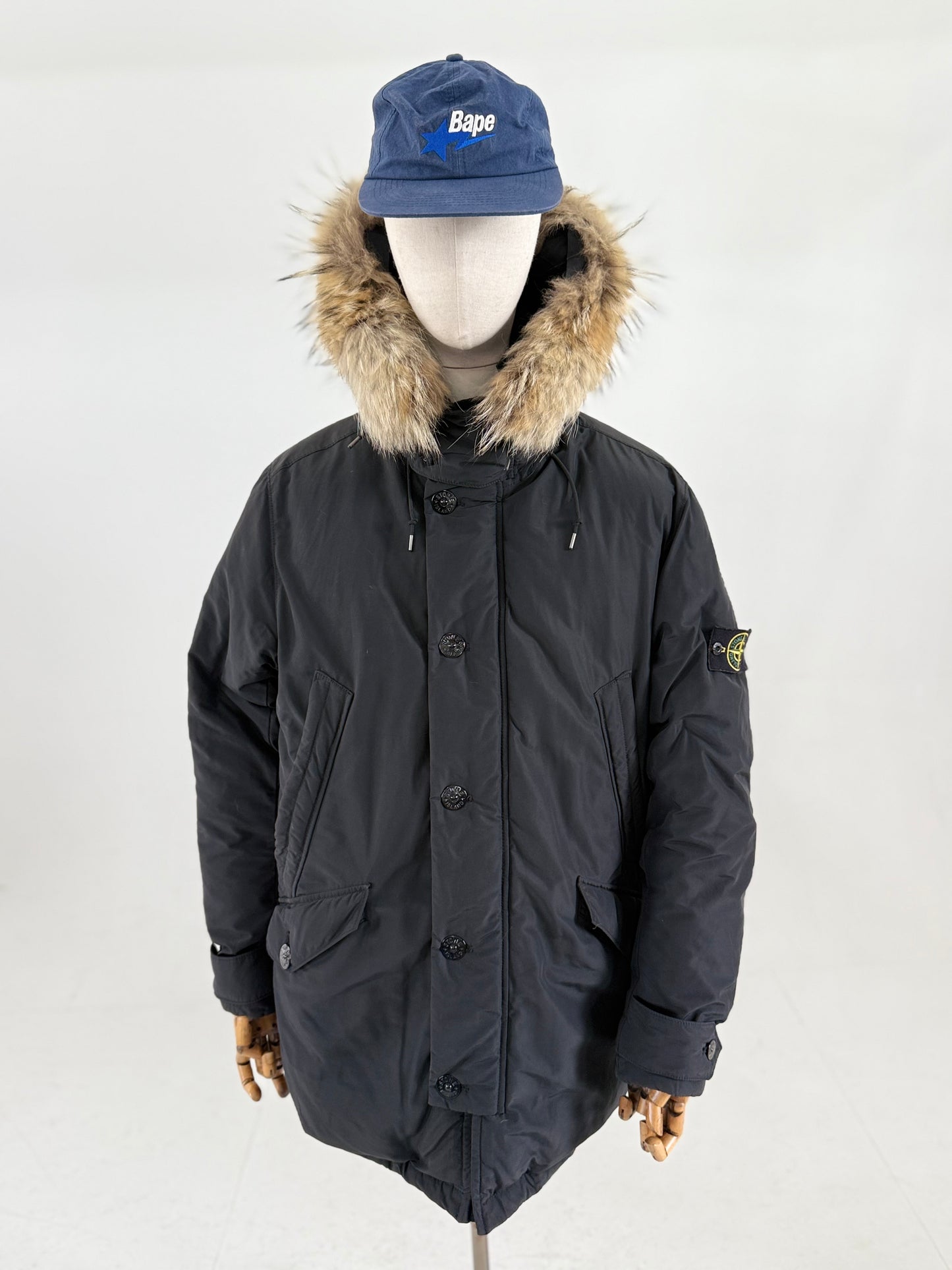 2016 Stone Island Micro Reps Down Parka - XL