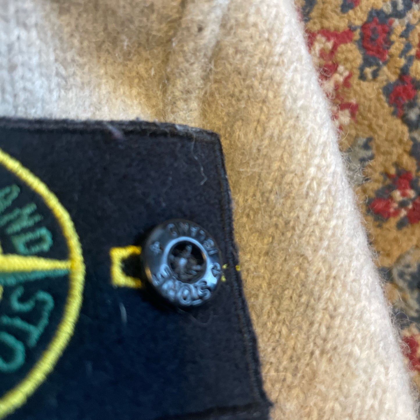 2015 Stone Island heavy chunky knit cardigan (M)