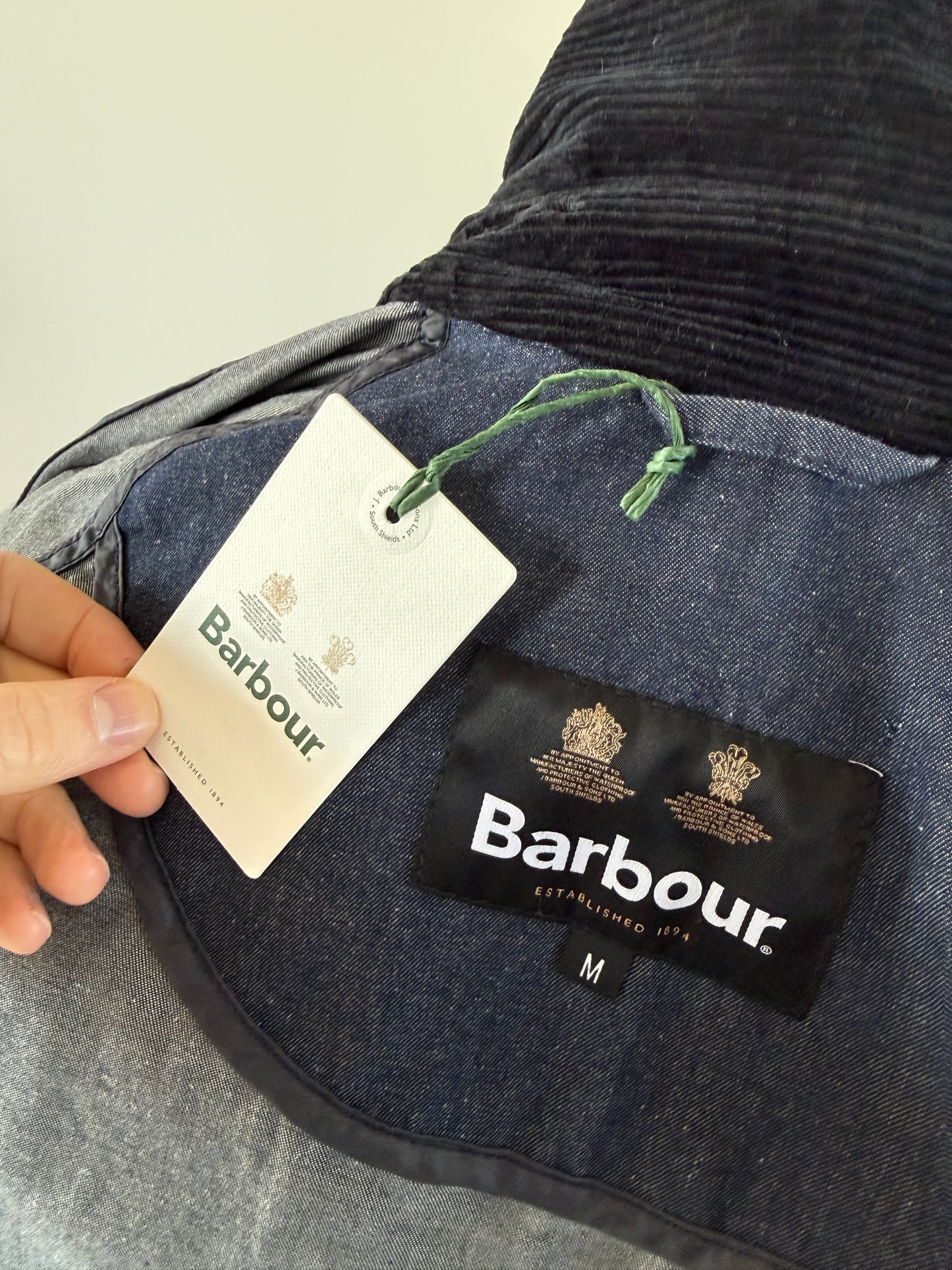 SS24 Barbour Bedale denim jacket- (BNWT) Medium