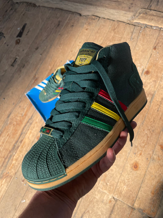 2007 Adidas Superstar Pro Model x Tuff Gong Bob Marley (UK9)