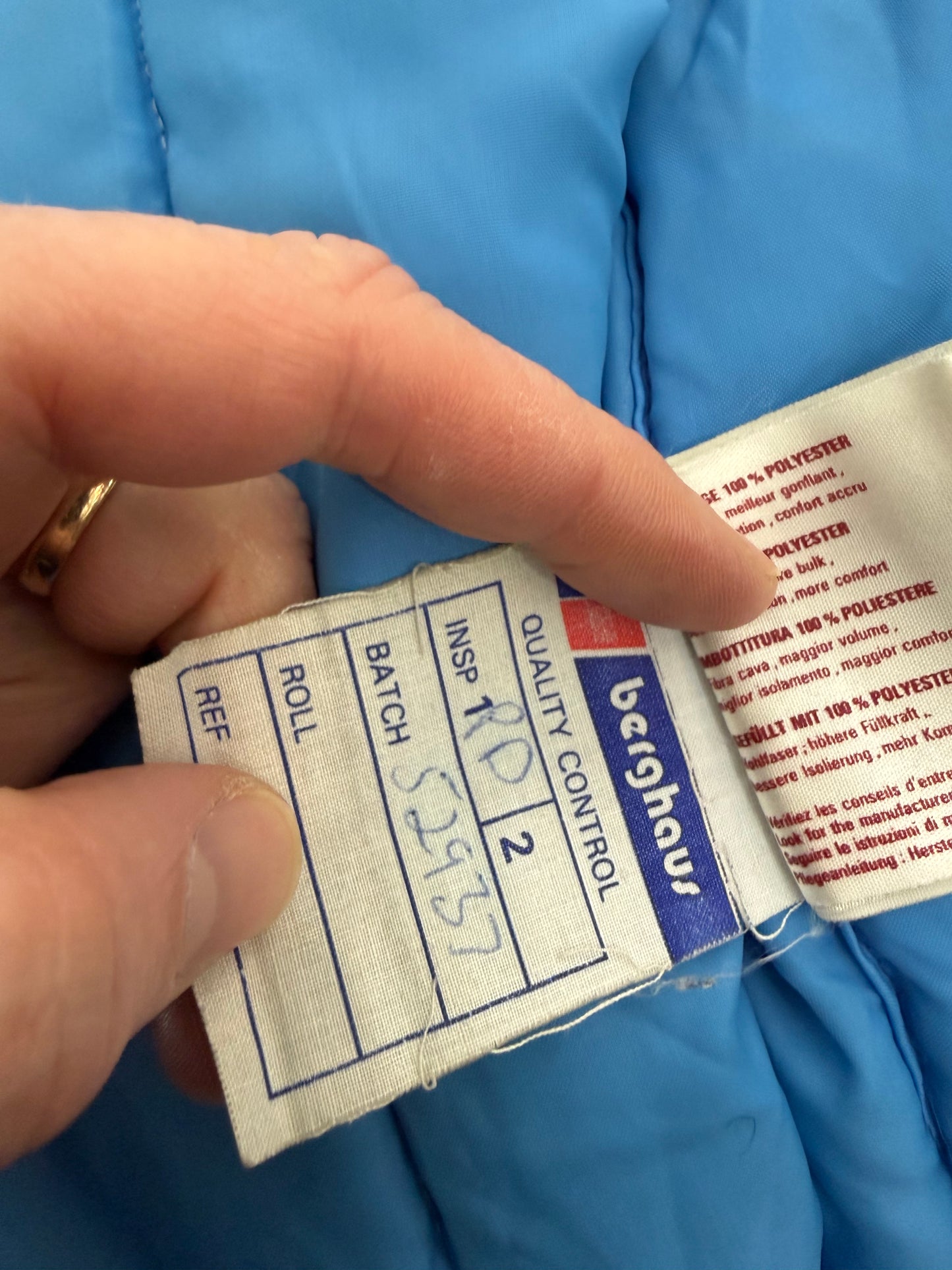 1980s Berghaus Stormcloud Stormbeta mountain parka (Large)