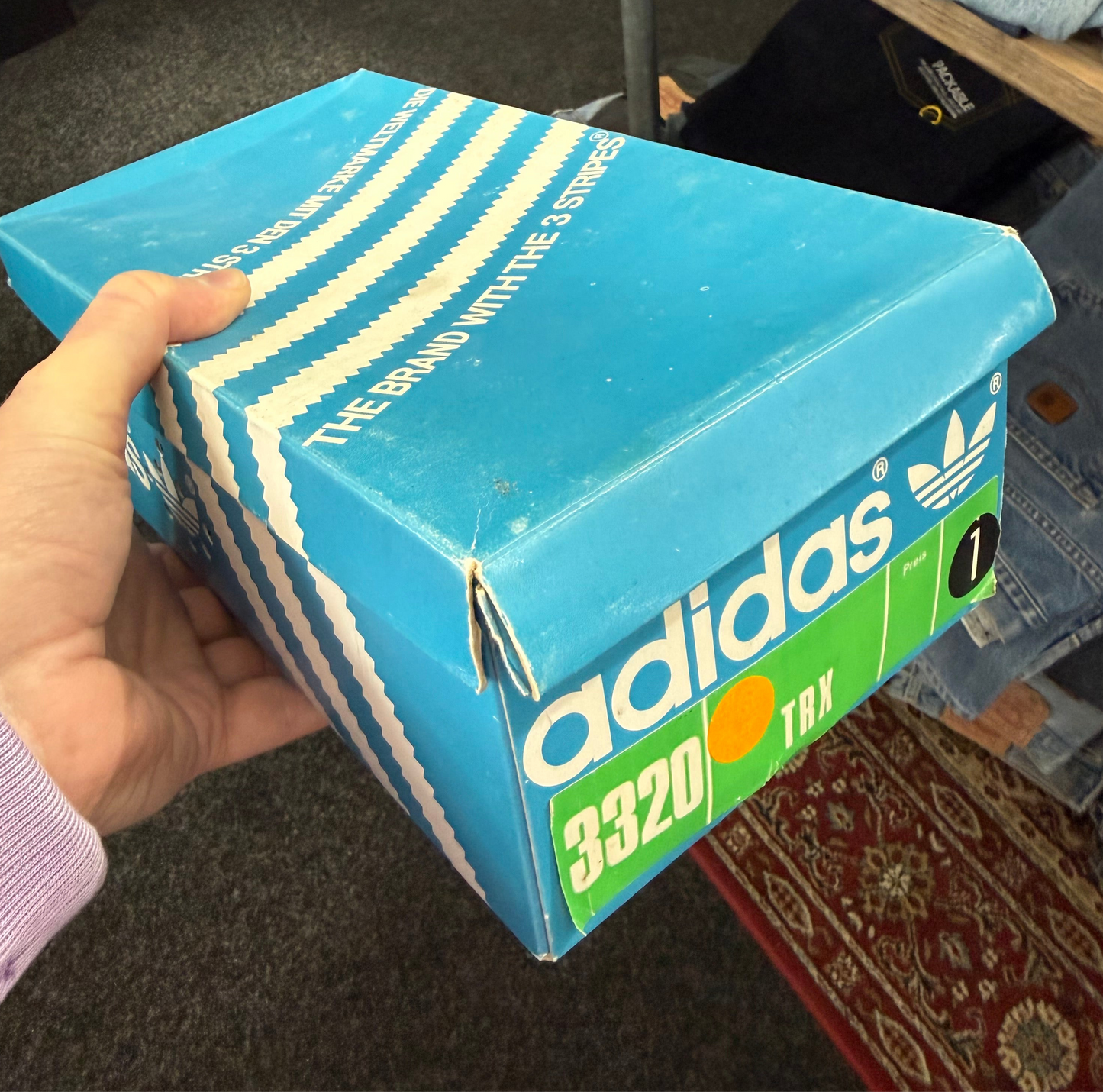 Vintage 1982 Adidas TRX ‘McVicar’ UK 7