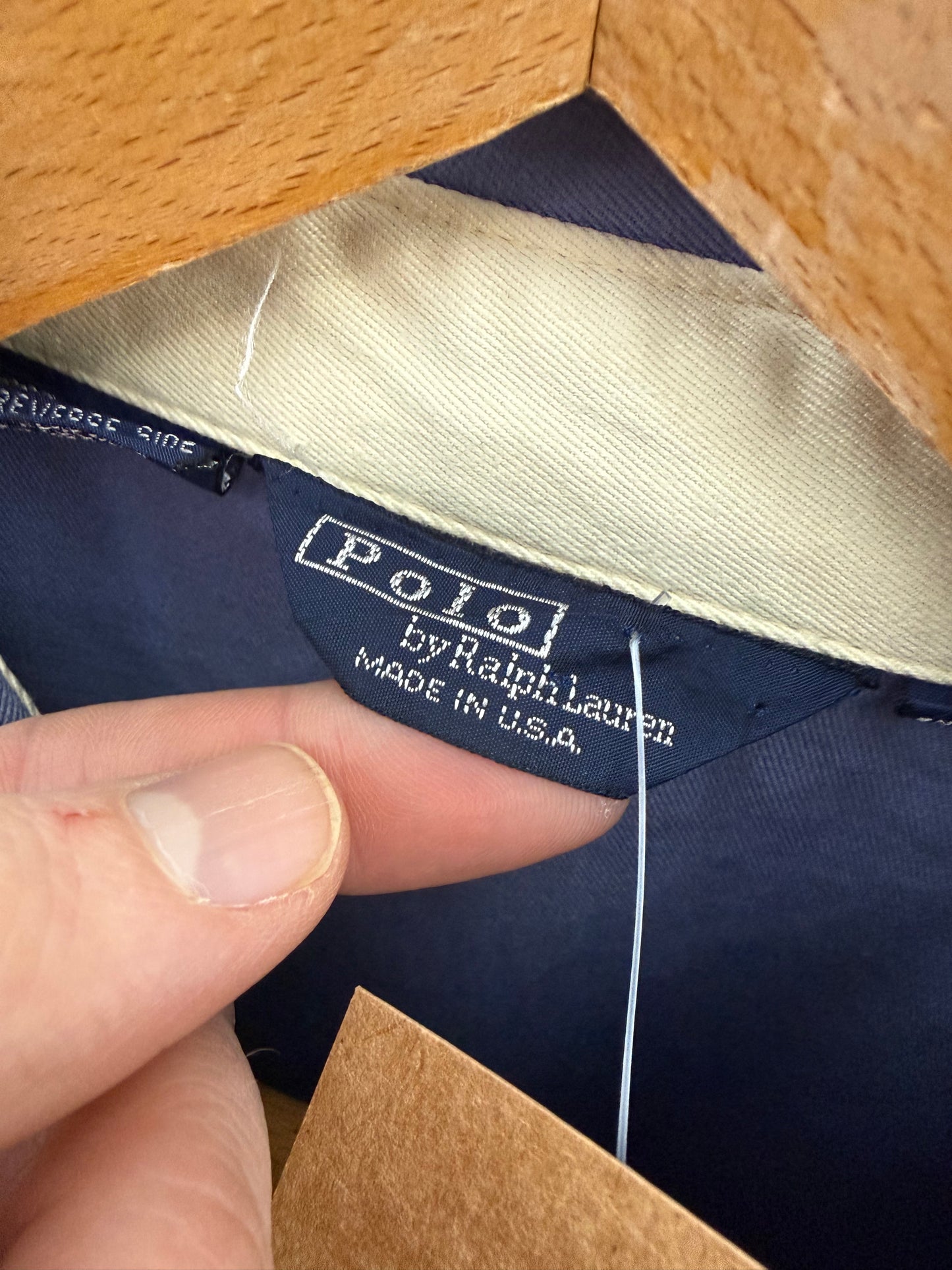 1980s Polo Ralph Lauren harrington Large