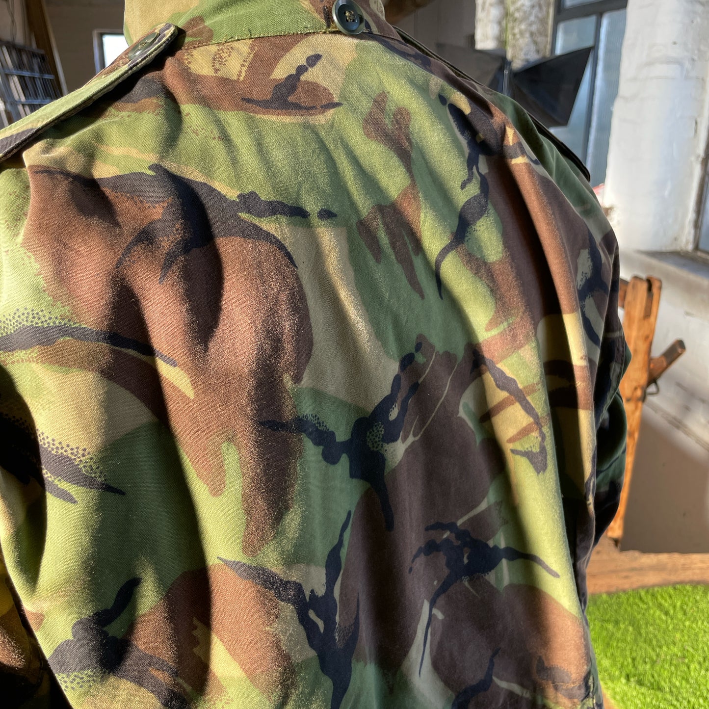 1968 Pattern British DPM Gaberdine camo smock (M)