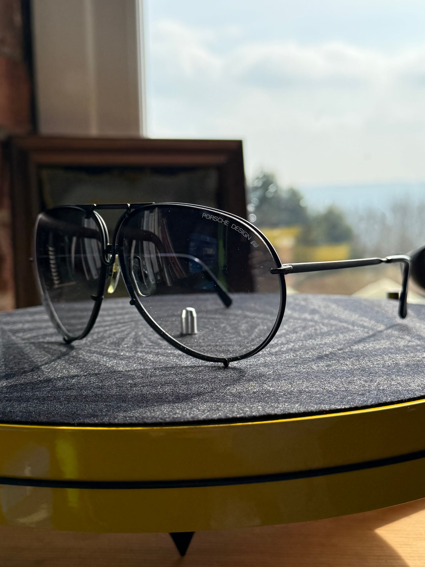 1980s Porsche Design by Carrera Aviator sunglasses