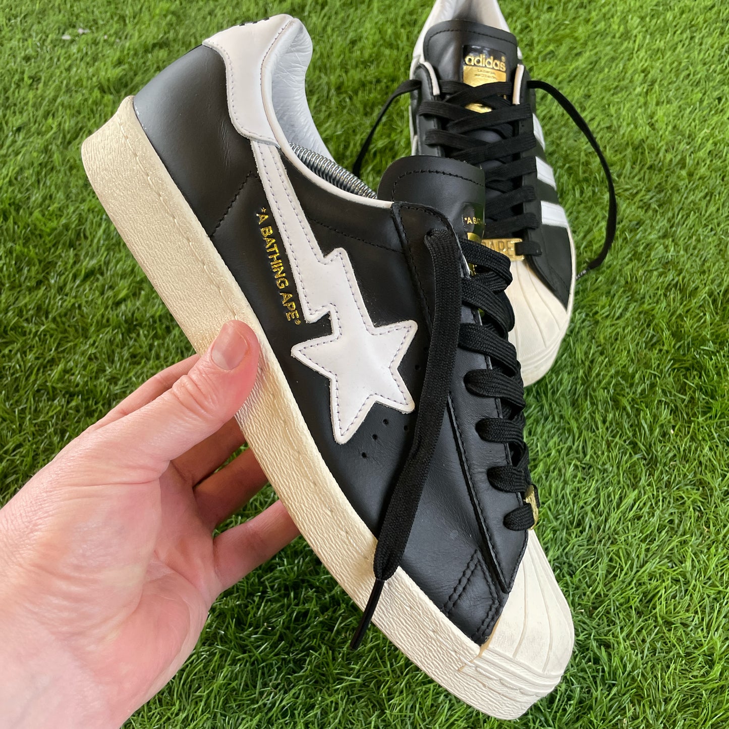 2022 Adidas Superstar x *A Bathing Ape (UK 8.5)