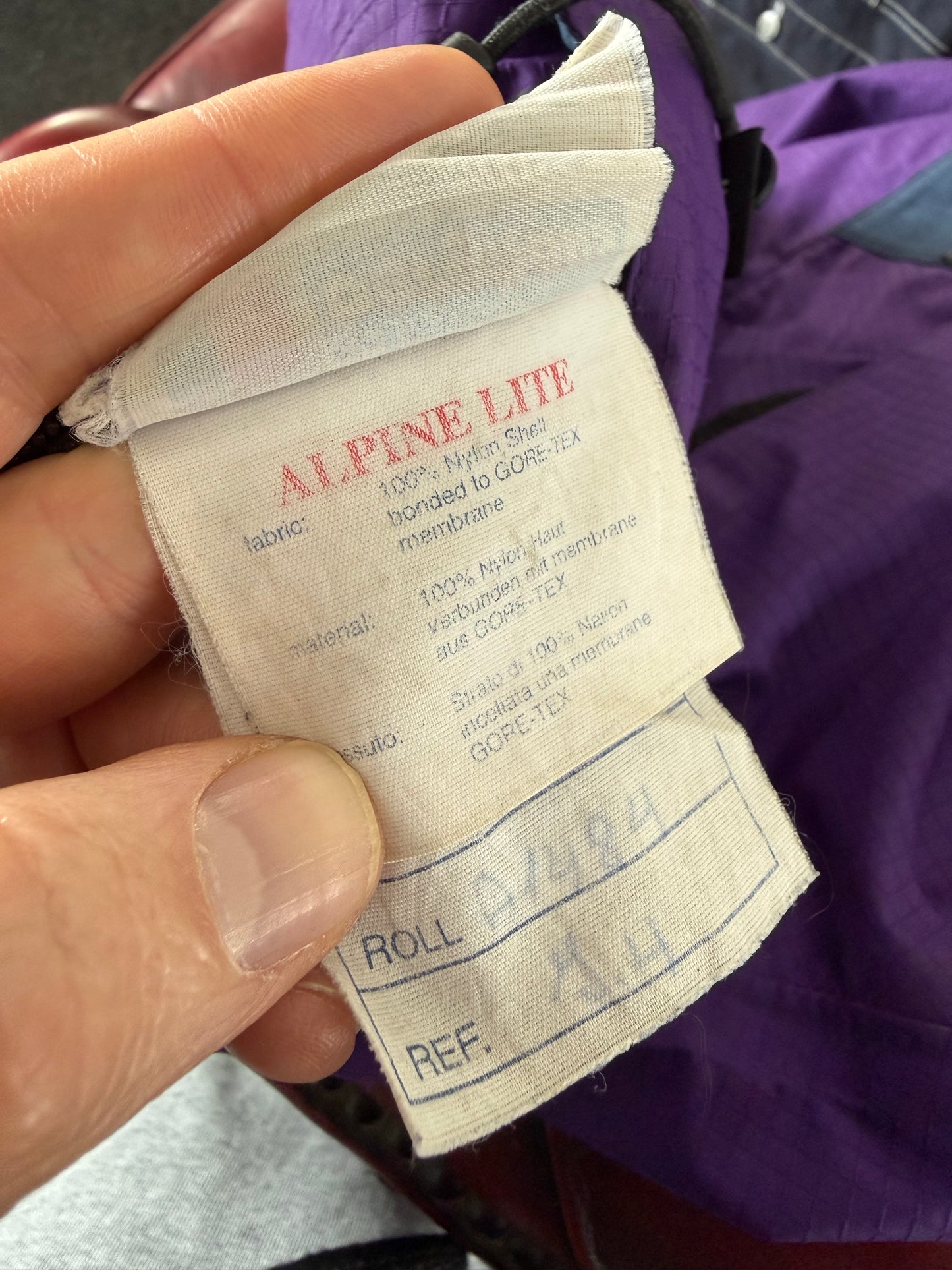 Vintage 90s Berghaus Alpine Extrem goretex - Small