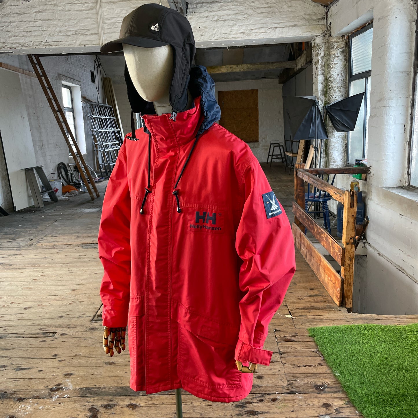 90s Helly Hansen sailing coat (L)