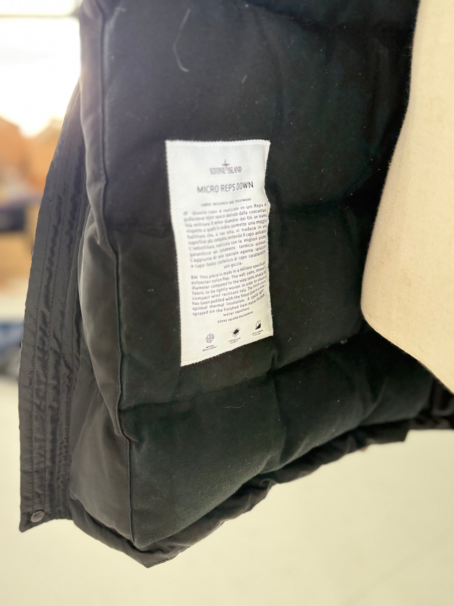 2016 Stone Island Micro Reps Down Parka - XL