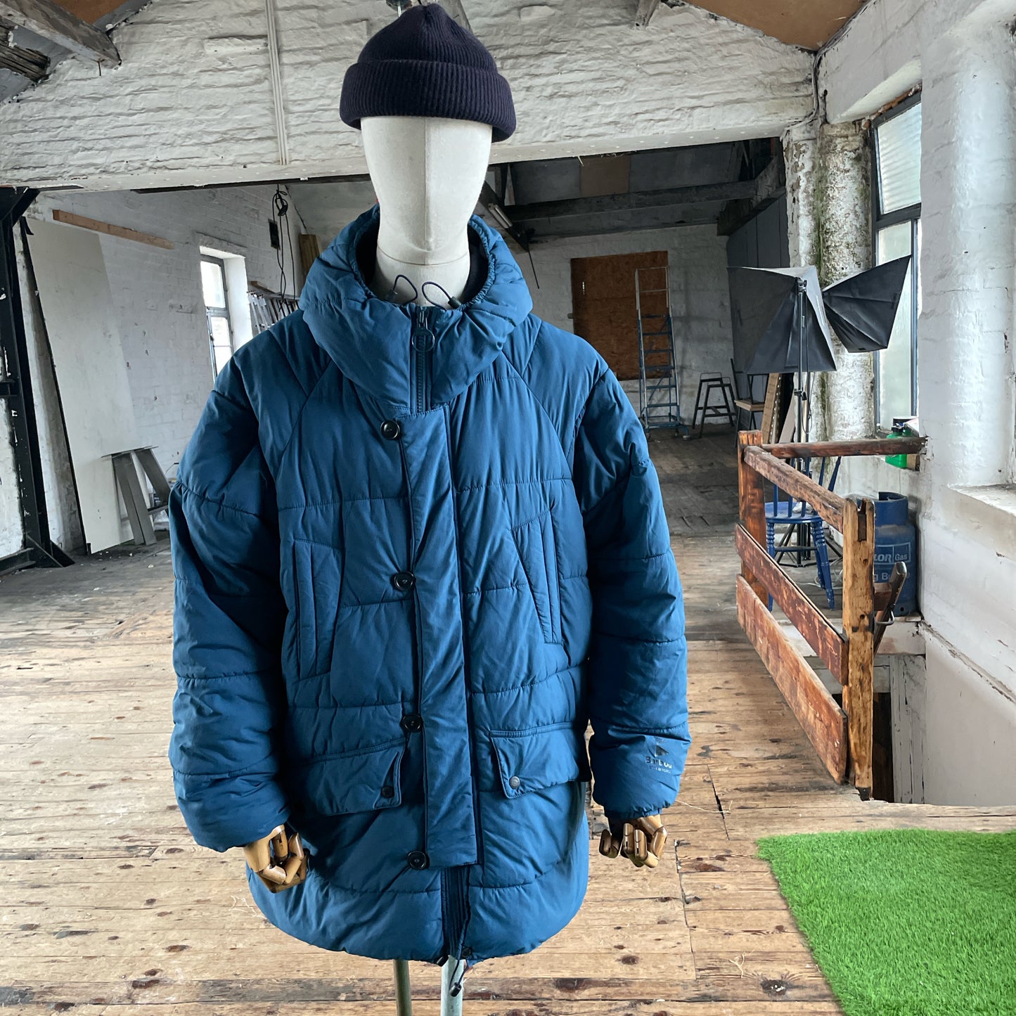 Barbour Alpine Quilt puffer jacket (L)